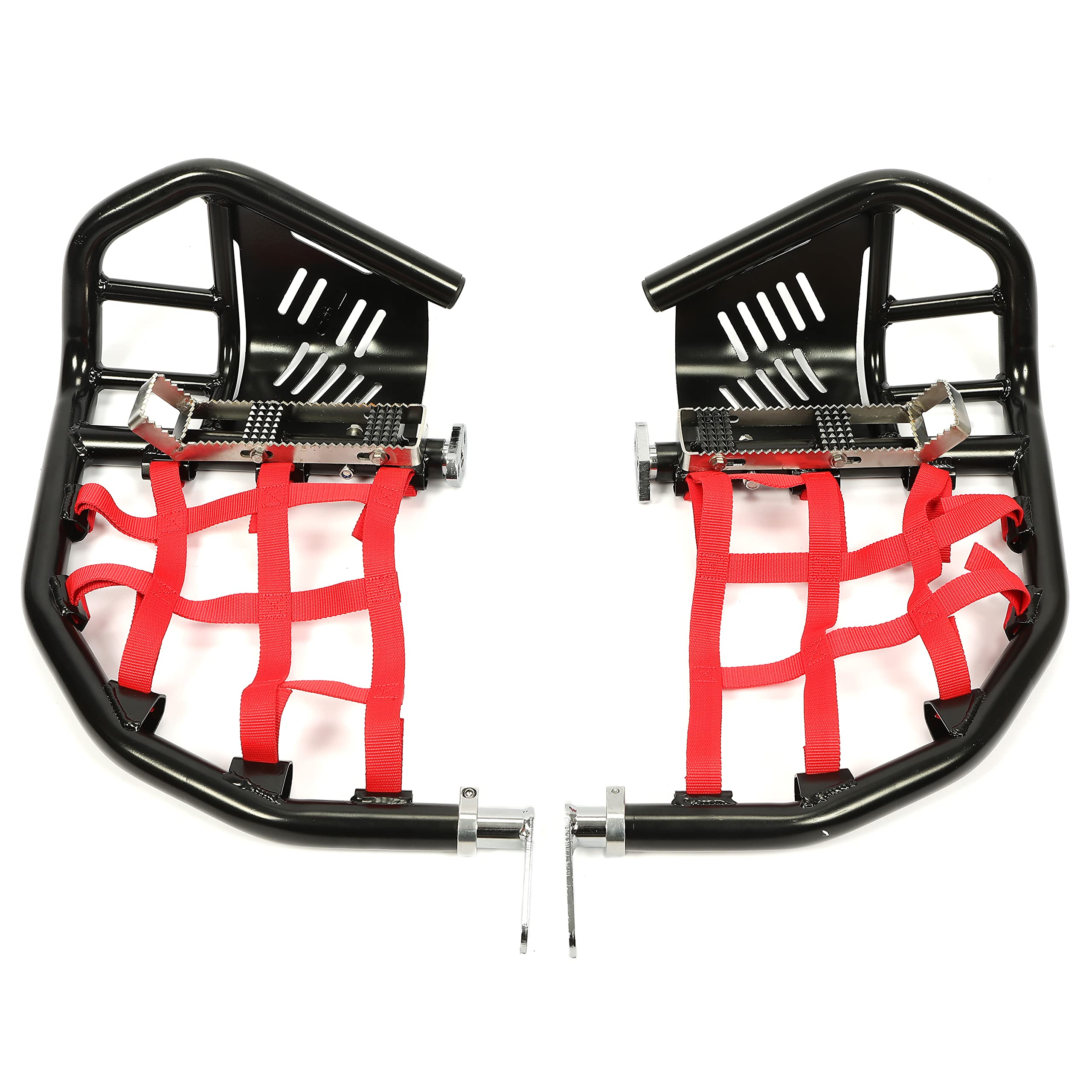 ALMULOO Nerf Foot Bars Pegs Heel Guard Compatible with Honda 400X 400EX