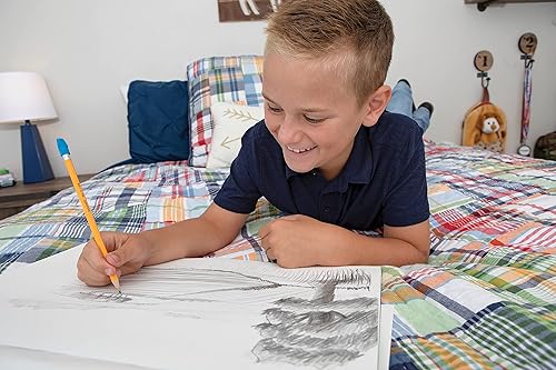 Miniatura 4 de UCREATE - P4747 UCreate Bloc de dibujo de gramaje estándar, 18 x 12 pulgadas, 50 hojas