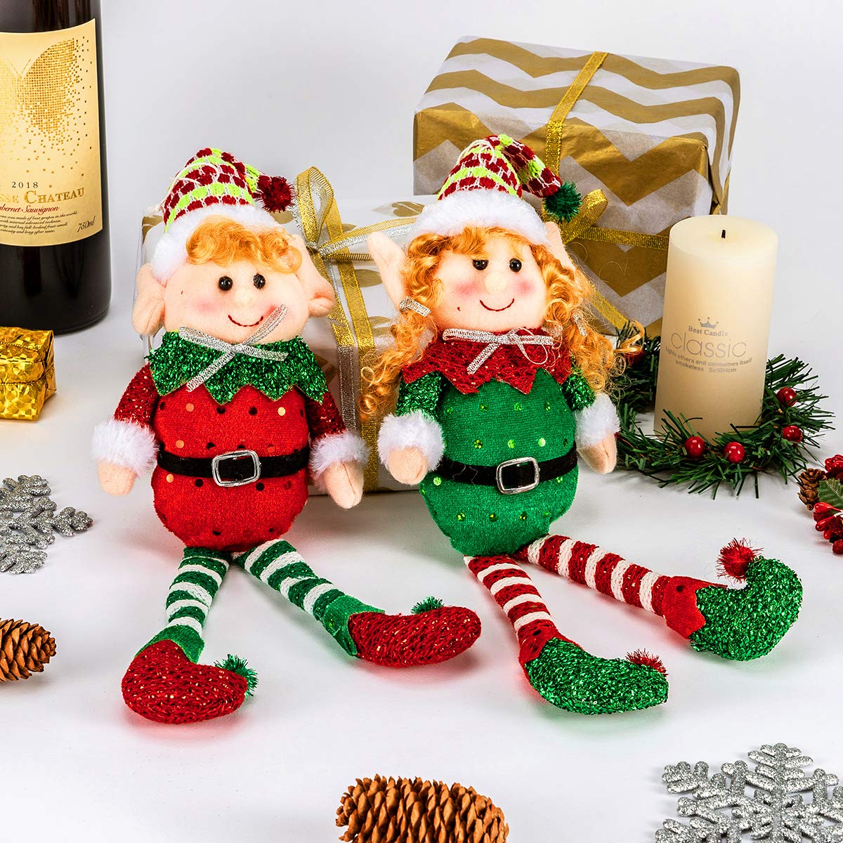 ウォルドルフ人形クリスマスエルフ６点セット ウォルドルフ人形クリスマスエルフ6点セット ウォルドルフ人形