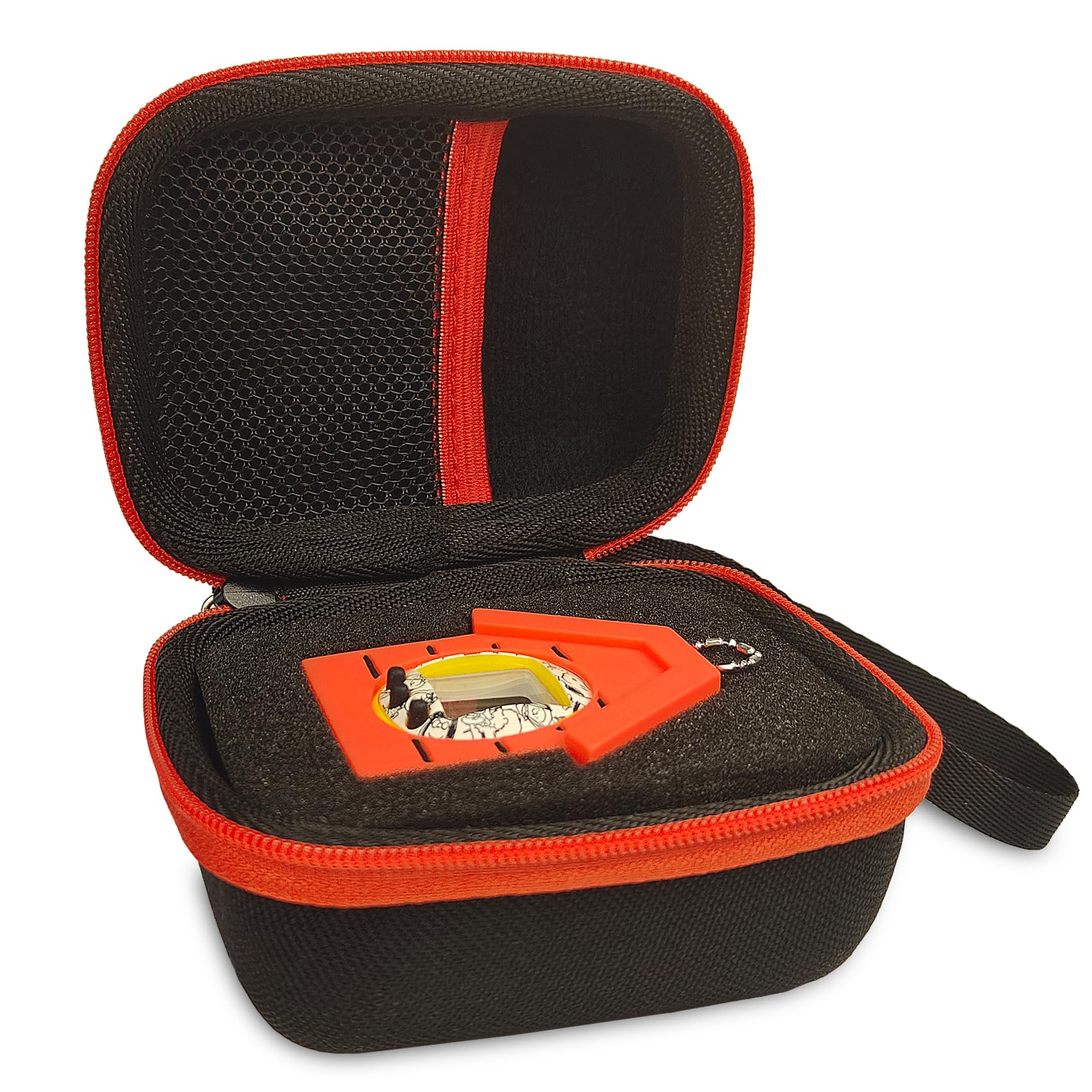 RAWECUD Hard Carrying Case for Tamagotchi Nano x Peanuts Set | Accessories Storage Box for Tamagotchi Nano x Peanuts with Silicone Case Set