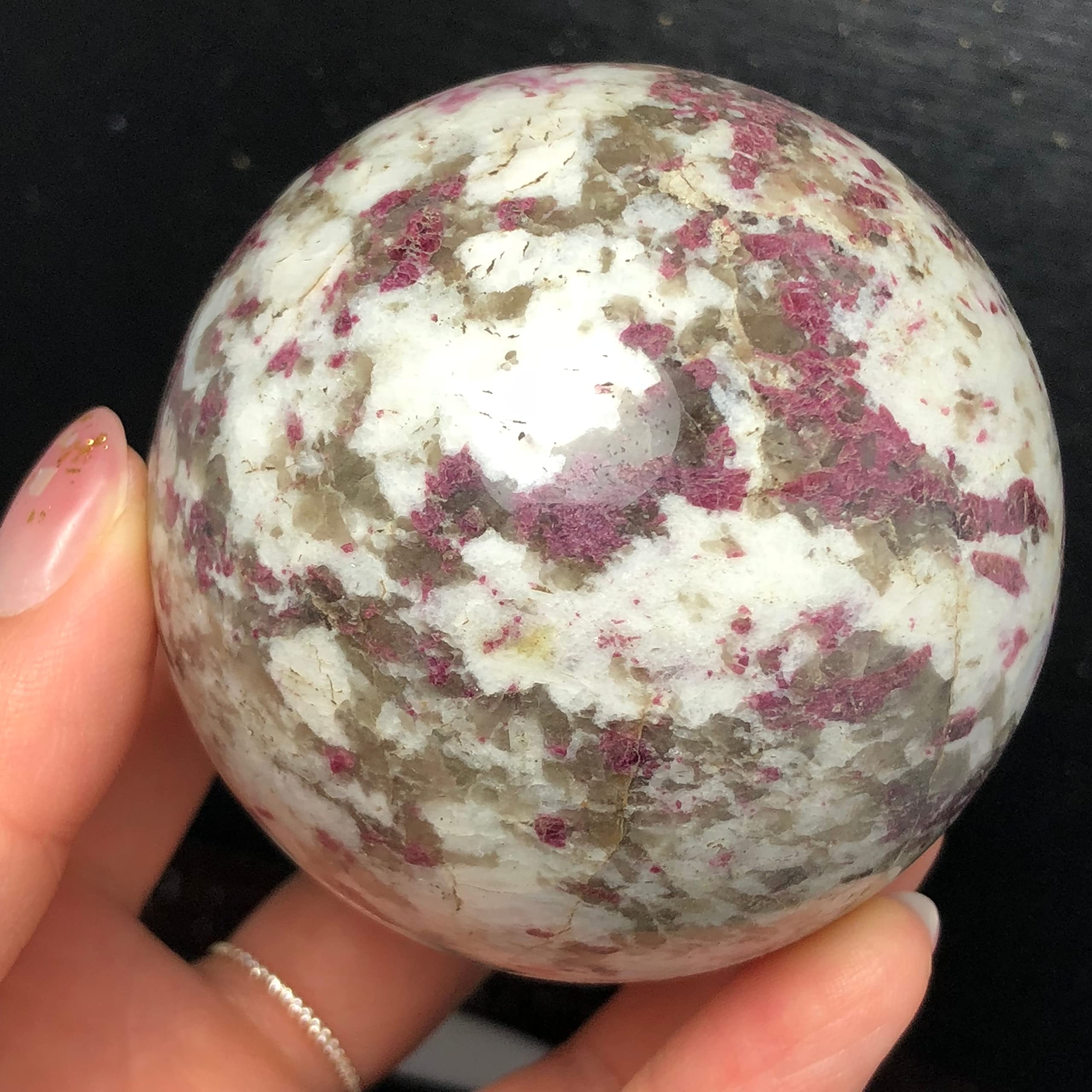 Cristallo Naturale Ruvido Decorazione for la casa Pietra di Cristallo Naturale Sfera Sfera Gemma Ideale for la Decorazione Domestica Pietre di Pietra Collezioni di casa