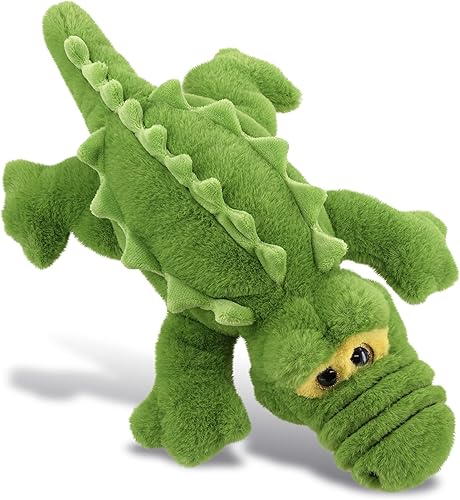 Miniatura 8 de DolliBu Peluche de cocodrilo  Suave cocodrilo rosa abrazable pequeño adorable juguete de peluche para jugar lindo regalo de vida salvaje juguete de