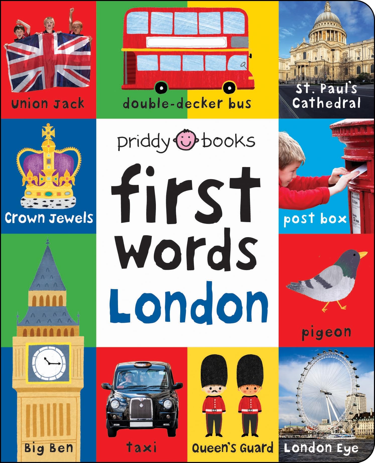 First Words London by Priddy Books (Board book)