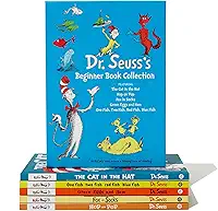 Dr. Seuss's Beginner Book Collection: The Cat in the Hat; One Fish Two Fish Red Fish Blue Fish; Green Eggs and Ham; Hop on Pop; Fox in Socks