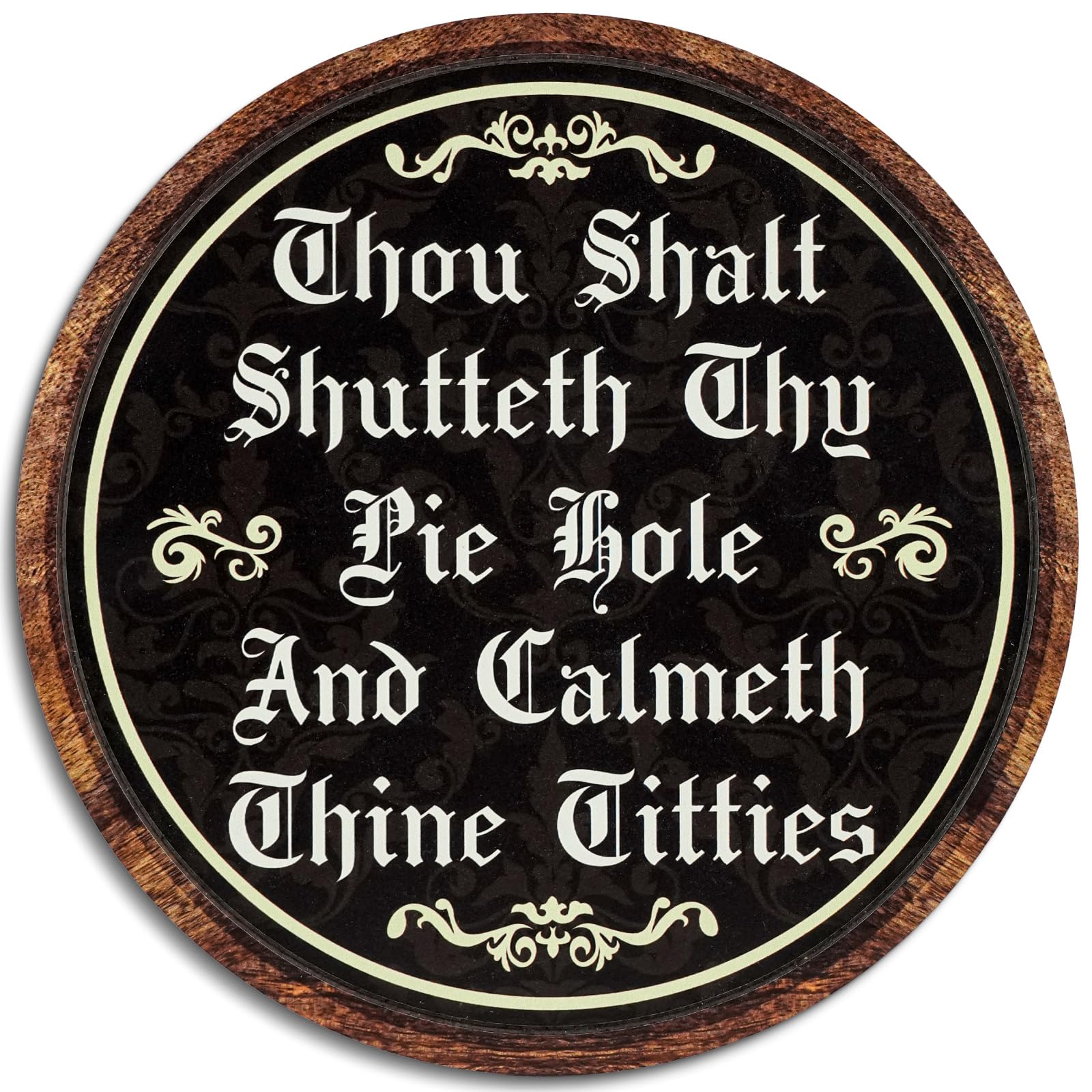 Putuo Decor Gothic Plaque