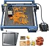 SCULPFUN S30 Pro Max Laser Engraving Machine with 400x400mm Honeycomb Table and Automatic Air Assist, 20W Optical Power CNC Laser Engraver and Laser Cutter, High Precision for Wood Metal Glass Acrylic