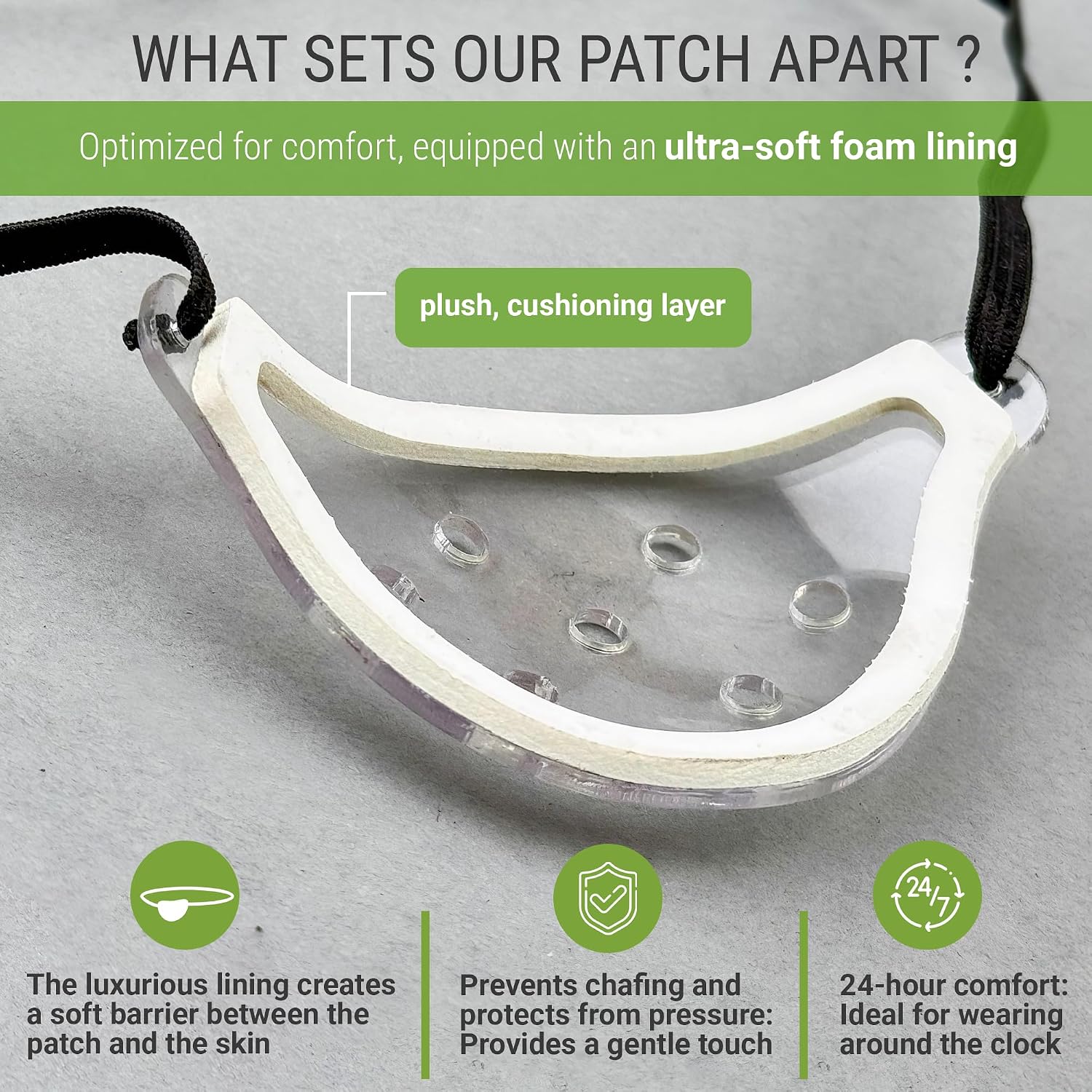 Eye Shield After Cataract Surgery, Cataract Eye Shield With Extended Elastic Strap & Soft Foam for Adults,Clear Eye Patch for Sleeping after Surgery