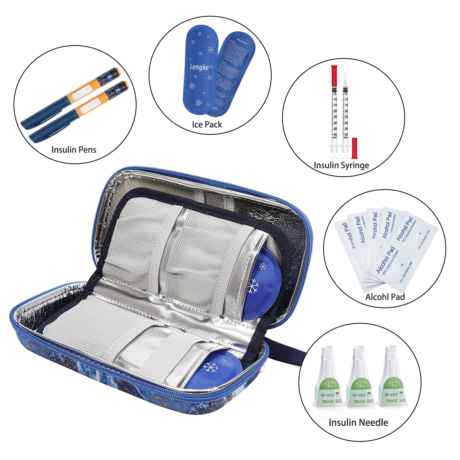 BOMKEE Insulin Cooler Travel Case - Image 4