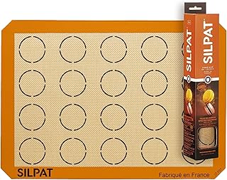 Silpat The Original Perfect Macaron Non-Stick Silicone Baking Mat, 11-5/...