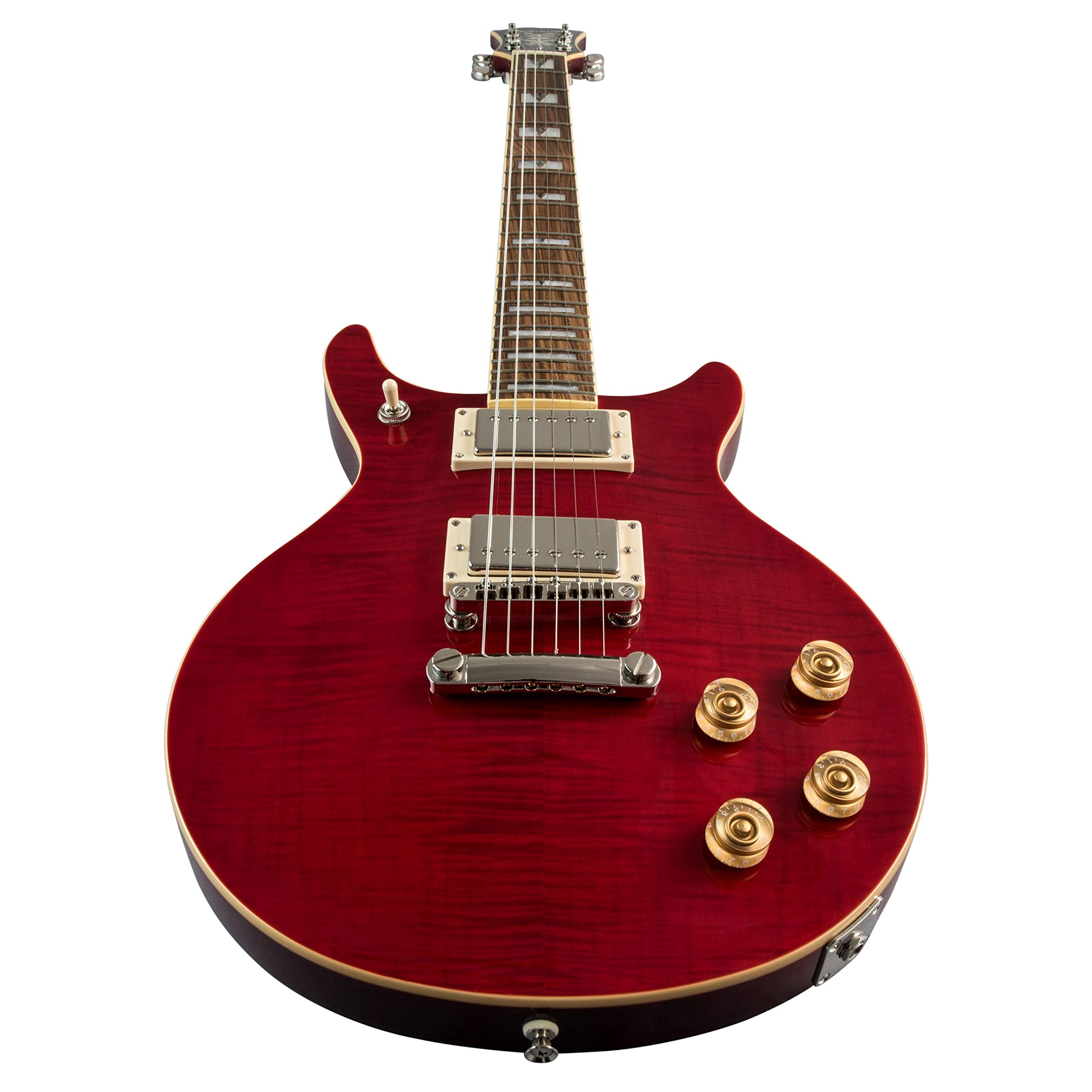 GUITARRA ELETRICA EPIPHONE LES PAUL DC PRO - BLACK CHERRY : Amazon