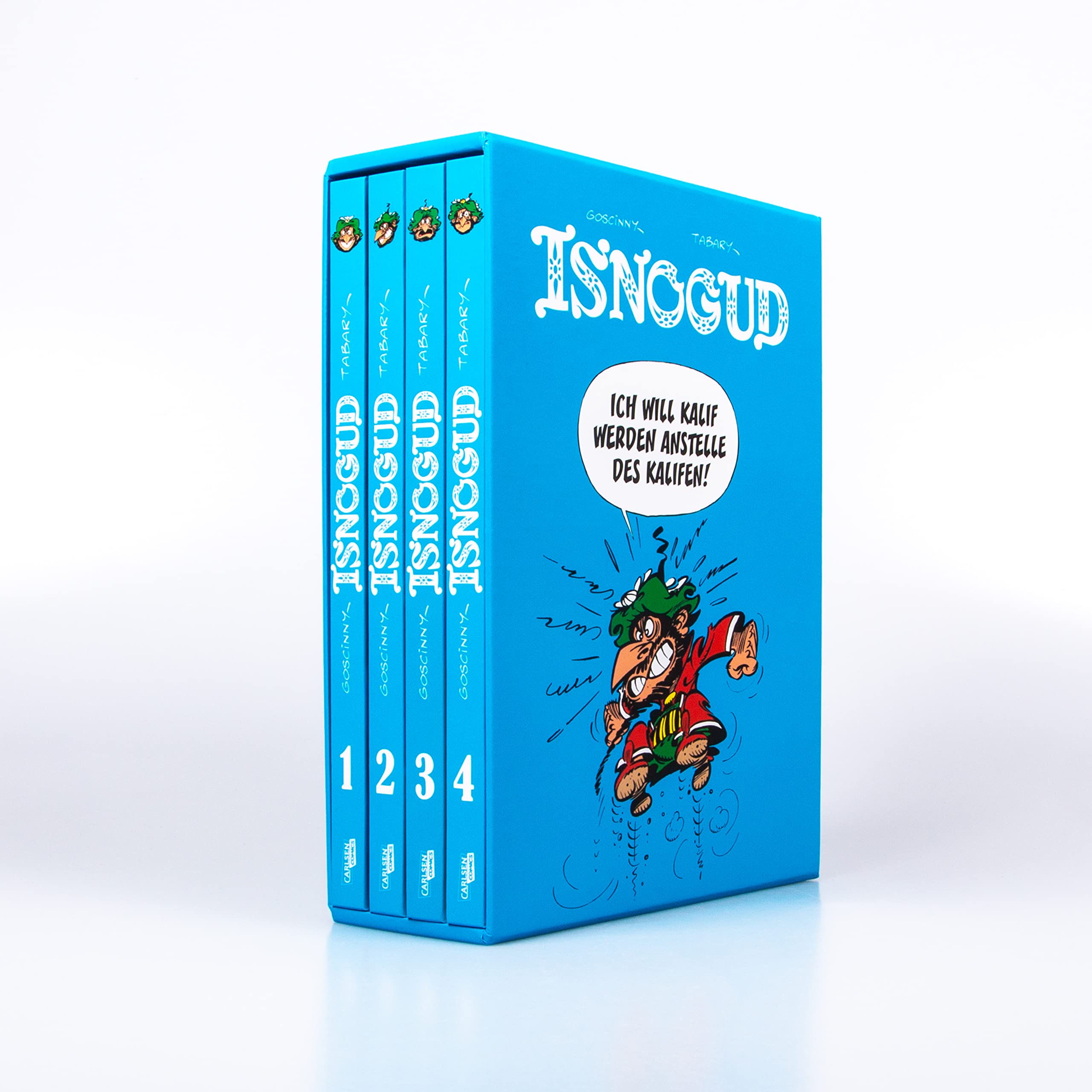 Isnogud Collection: Die Goscinny-Jahre - Hardcover-Schuber: Asterix-Autor René Goscinnys beste Comics in vier edlen Sammelbänden