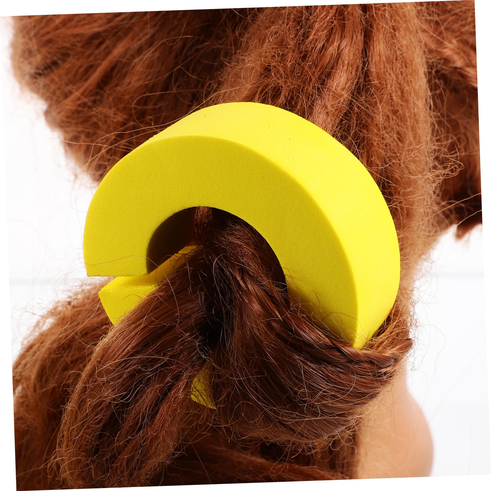 FRCOLOR 12Pcs Hair Curling Sponge Shaped Heatless Curling Tool for Long Thick Hair Friendly Design for Effortless Curls No Heat Damage Styling Sponge