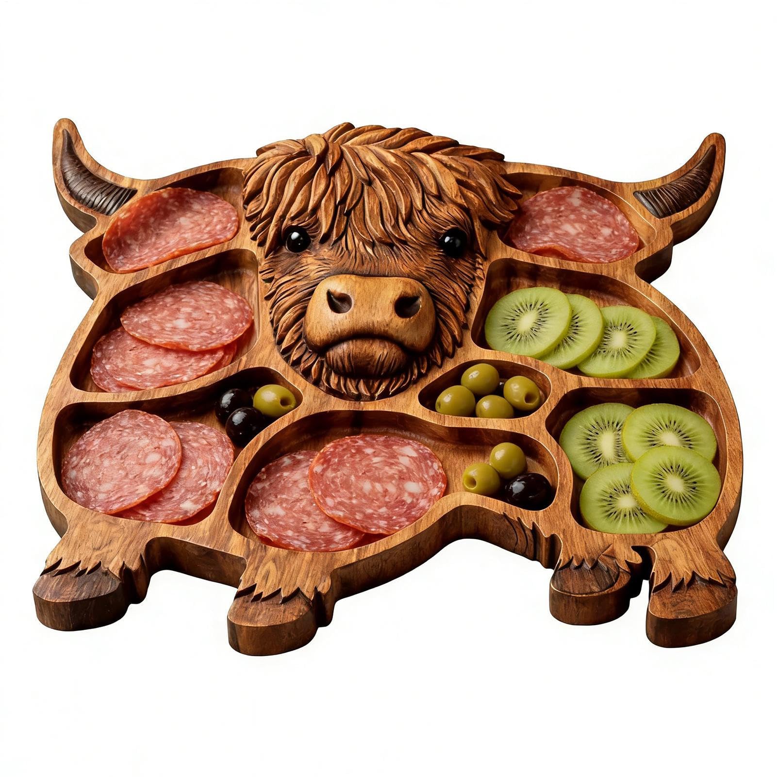 Planches à charcuterie en bois de vache : le cadeau idéal pour vos fêtes à la maison