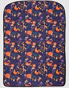 Waterproof Printed Seat Cover Compatible for WonderFold W4 Luxe/Elite,Handmade Double Sided Usable with Quilted Lining,Single 1 Pack Seat Cover