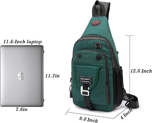 Miniatura 5 de Mochila Nicgid Sling bag crossbody bolsas para tablet ipad al aire libre, senderismo
