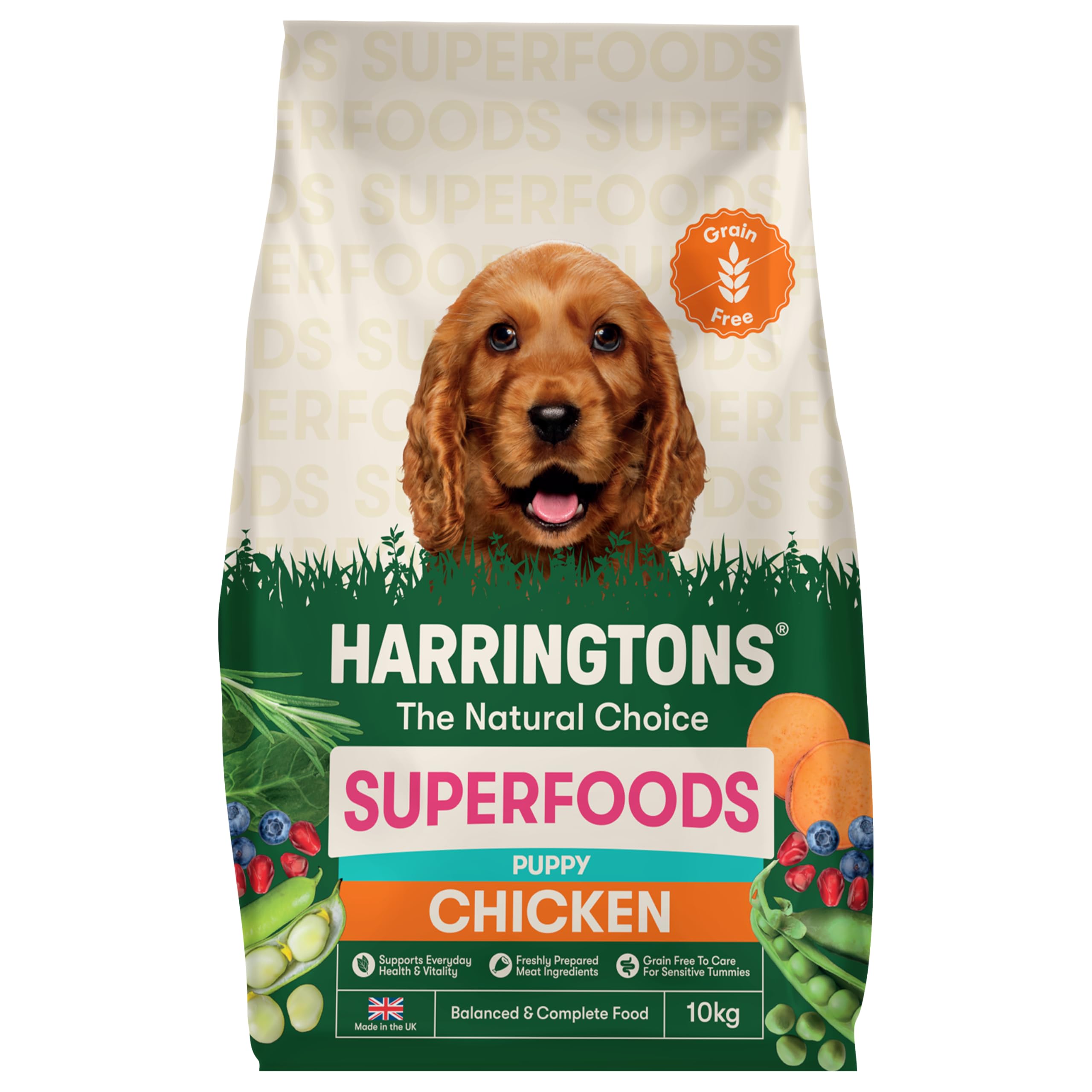 Harringtons Superfoods Dry Puppy Food Chicken & Veg 10kg