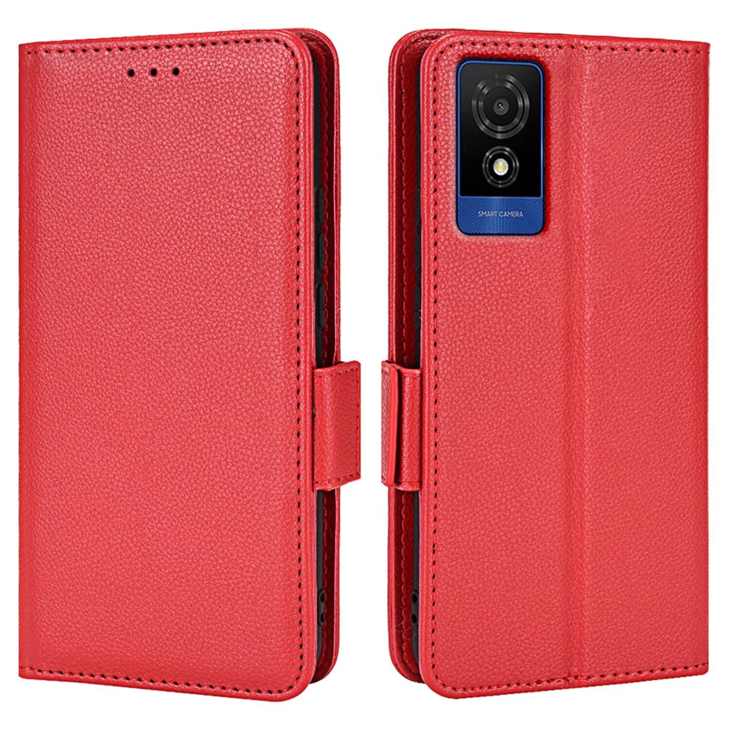 Custodia In Silicone TPU Con Gradiente Blu-Rosa Per TCL 501 - Morbida, Trasparente E Anticaduta - 5