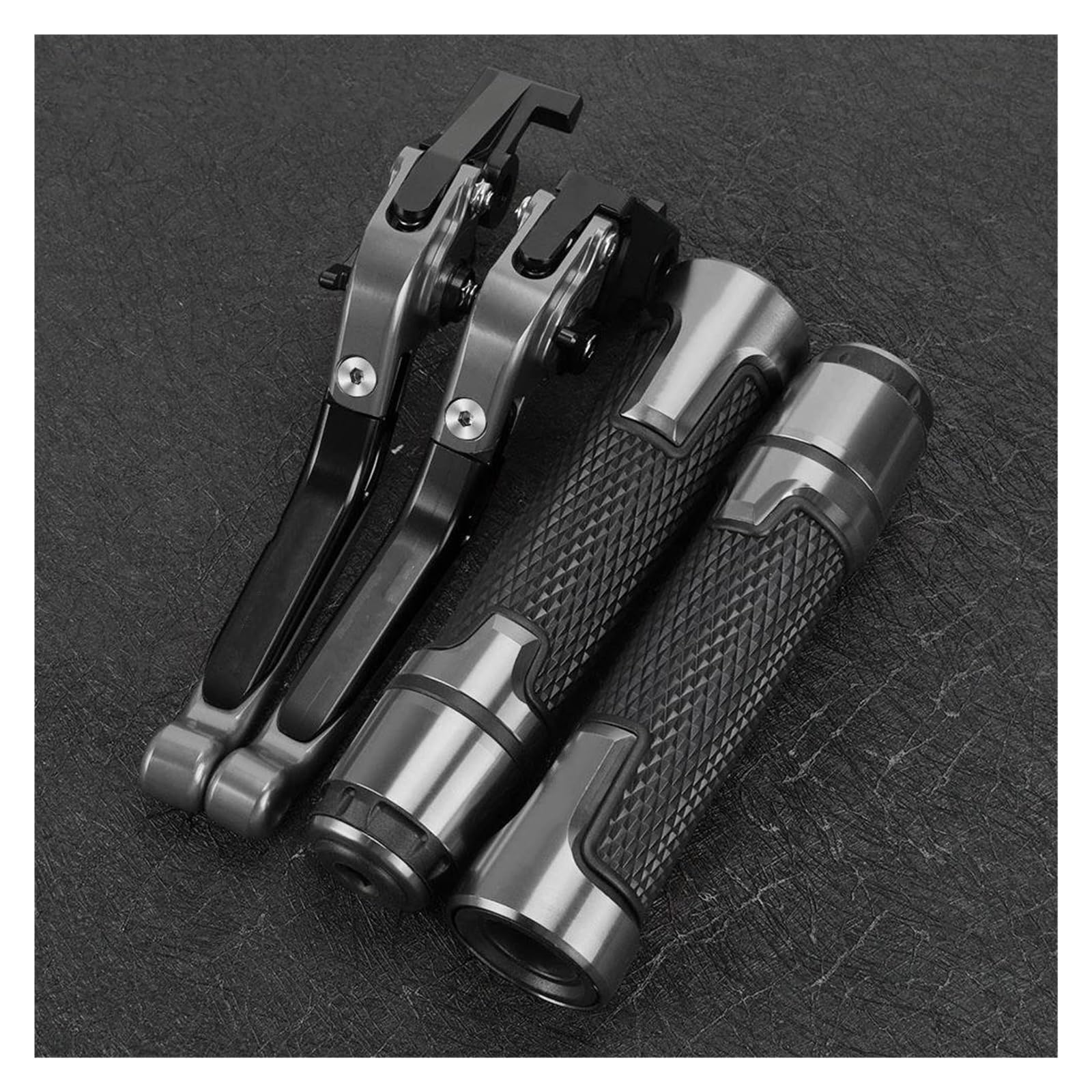 Mamxvkvzeu A10 Motorbike Brake Clutch Handle Levers Brake Clutch Levers Handlebar Adjustable Folding For Ninja 500 Z500 For Ninja500 Z 2024-2026(A10)