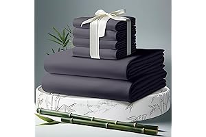 DeColure 100% Bamboo King Sheet Set: The Coolest Sheets for Hot Sleepers