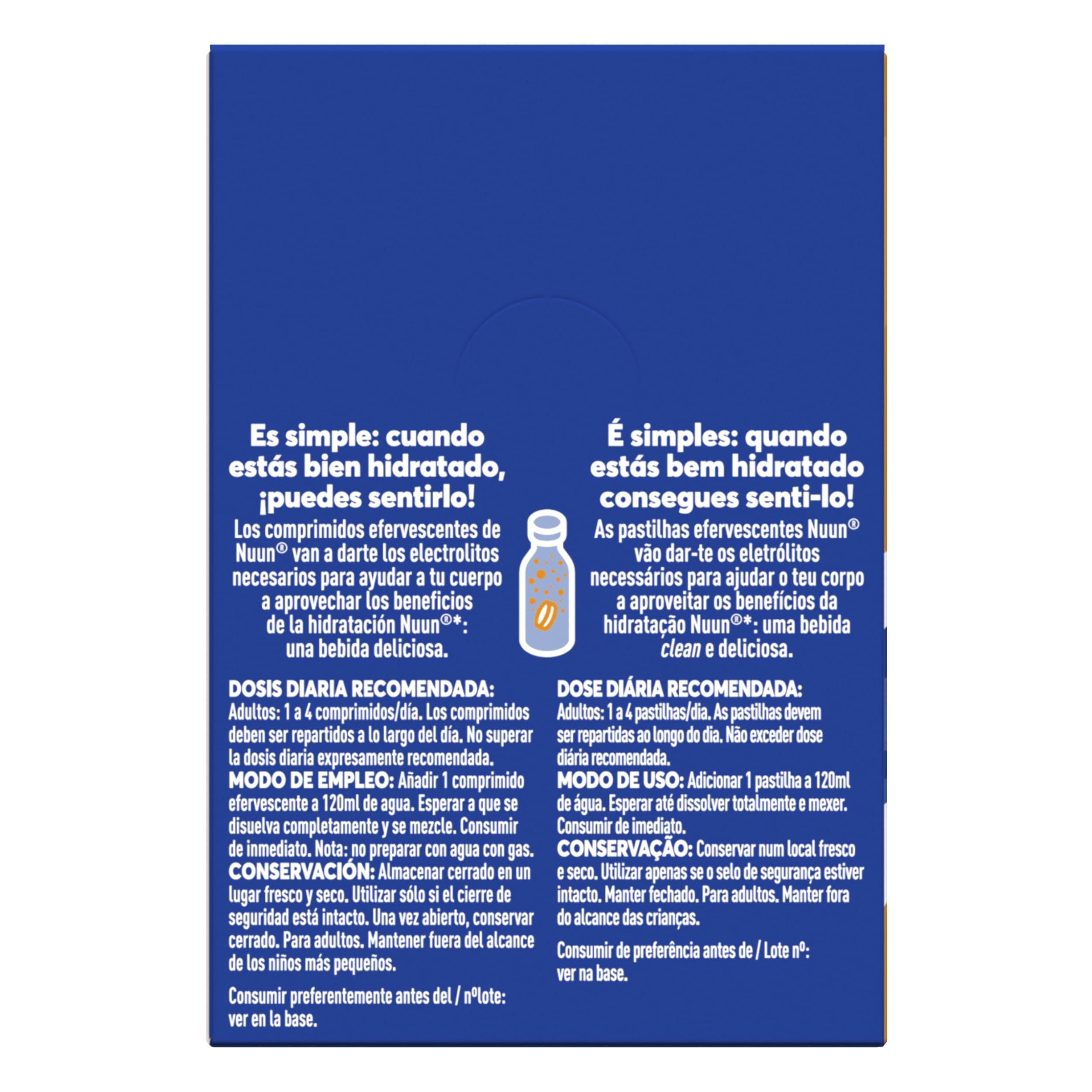 Nuun ULTRA Mango Comprimidos Efervescentes con Electrólitos y Vitamina C, Contribuye a una Óptima Hidratación y Funcionamiento del Sistema Inmune, 1 Tubo con 10 Tabletas Efervescentes