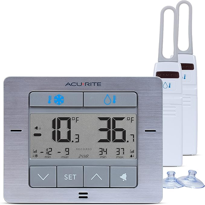 AcuRite Digital Wireless Fridge and Freezer Thermometer