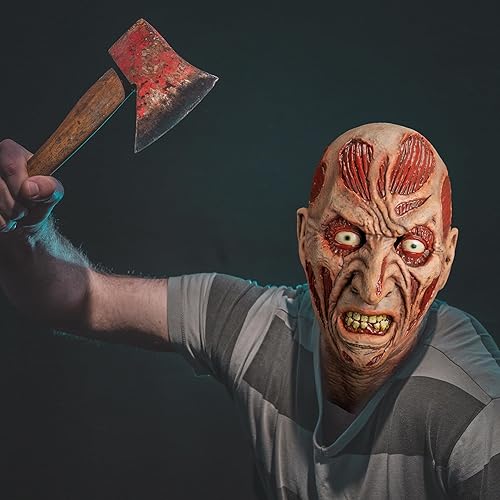 Miniatura 6 de Trick Or Treat Studios La nueva pesadilla de Wes Craven Freddy Krueger Máscara Conceptos ilusivos 1993