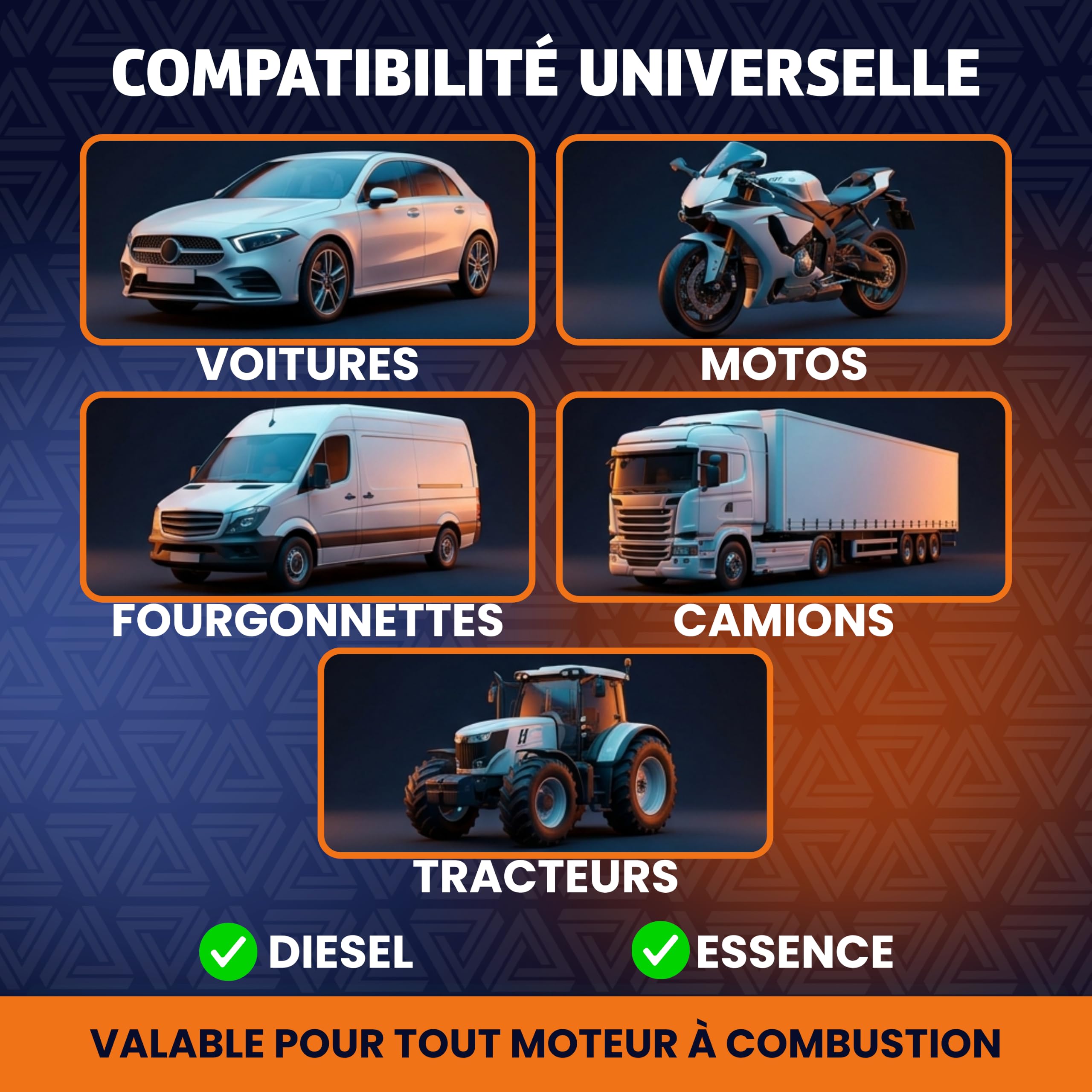 Test CO2 Joint de Culasse | Testeur Joint de Culasse pour Voiture & Moteur | Kit Universel 50 Tests avec Liquide Réactif | Testeur Liquide de Refroidissement & Block Tester