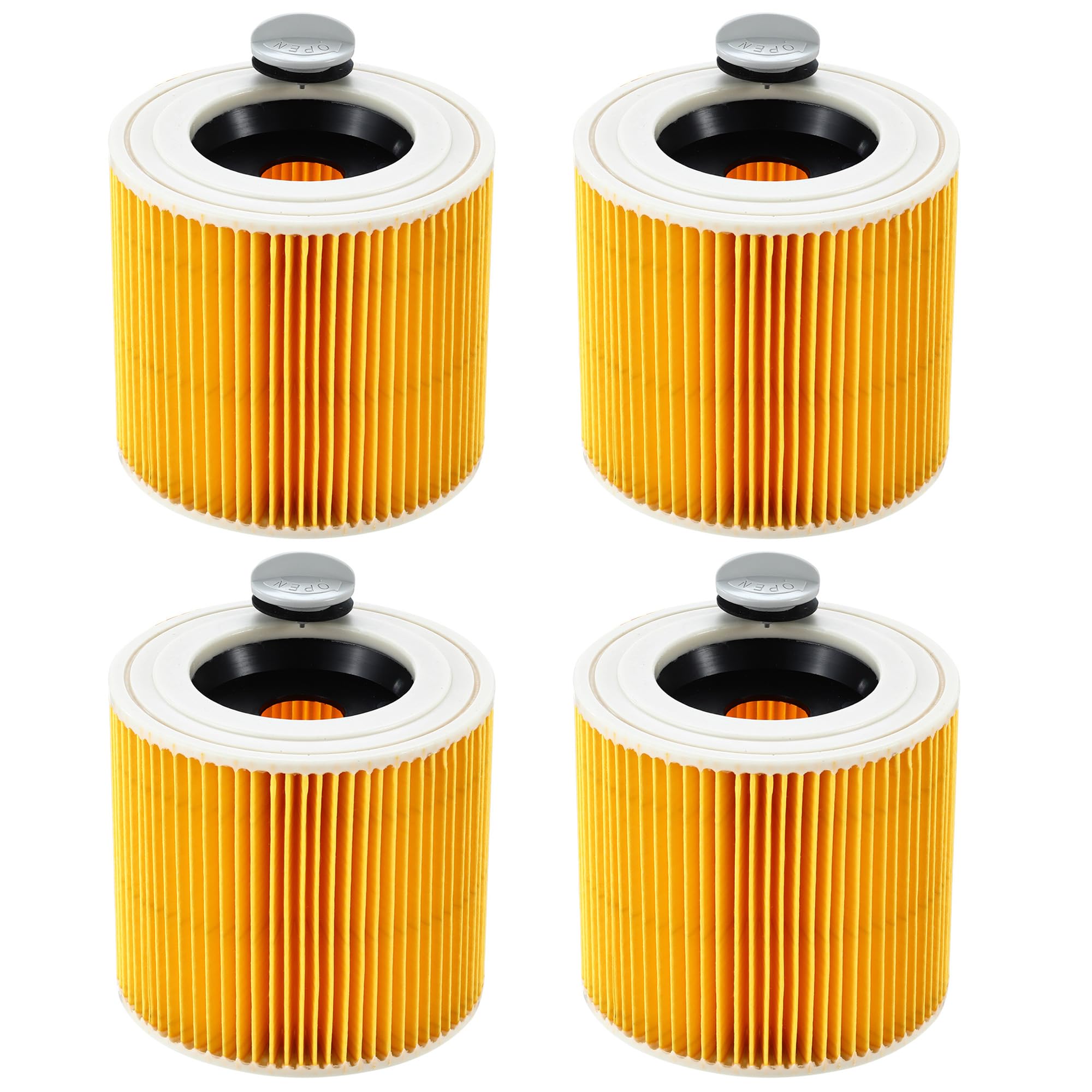 Lot De 3 Filtres à Cartouche Pour Aspirateur Kärcher WD2 WD3 MV3 - Compatible 6.414-552.0