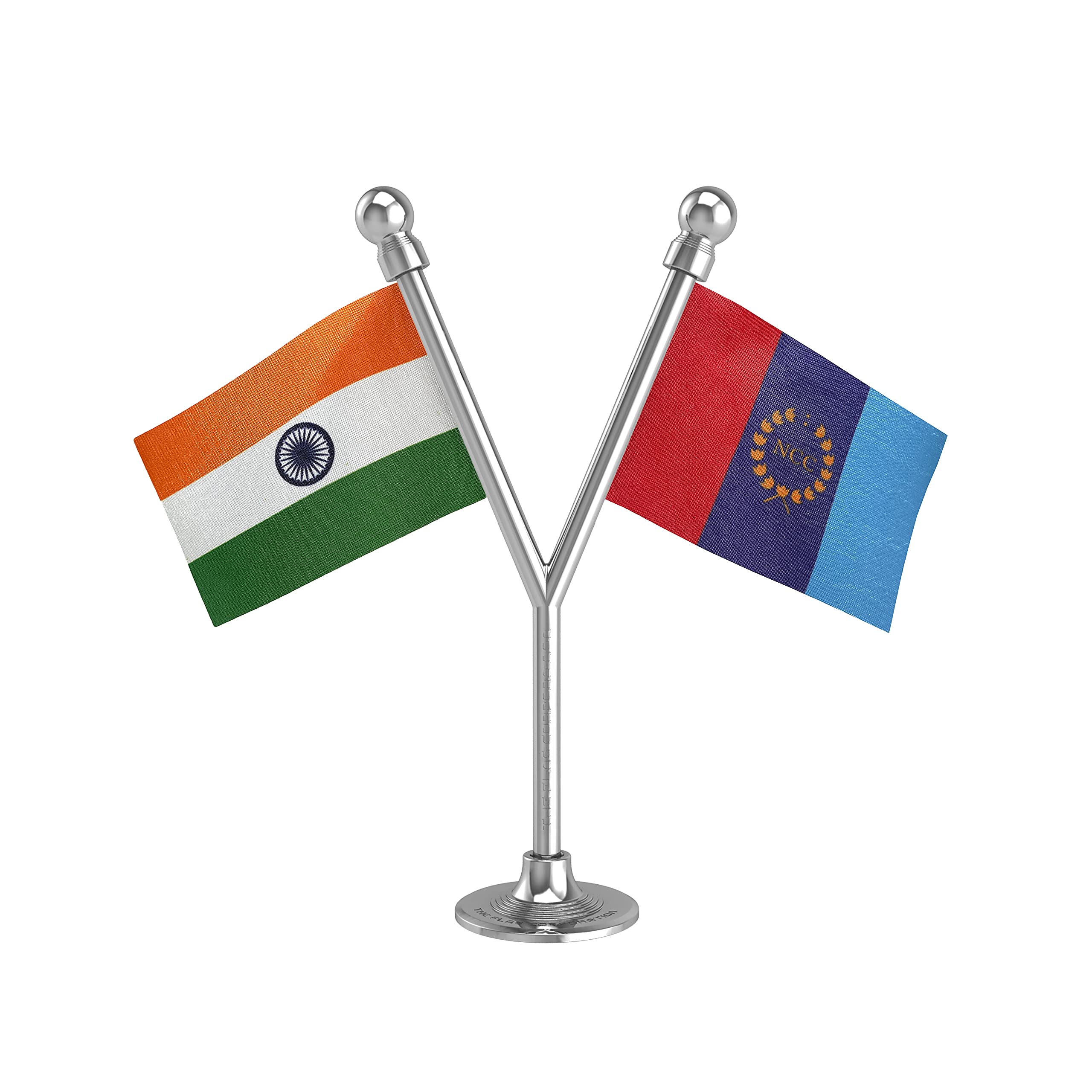 The Flag Corporation India & NCC National Cadet Corps Car Dashboard Flag 2in x 3in With A Plastic Liquid Chrome Base (B091YZTPQK) Amazon Price History, Amazon Price Tracker