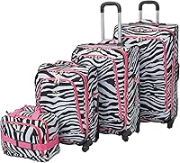 Vista 99 de Rockland, juego de equipaje de dos piezas, Carbón), F102