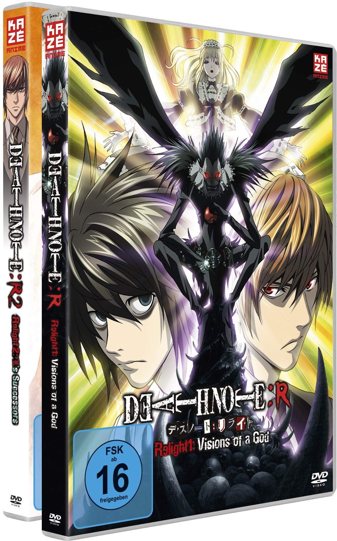 Death Note Relight Gesamtausgabe Bundle Vol.1-2 - 2 DVDs
