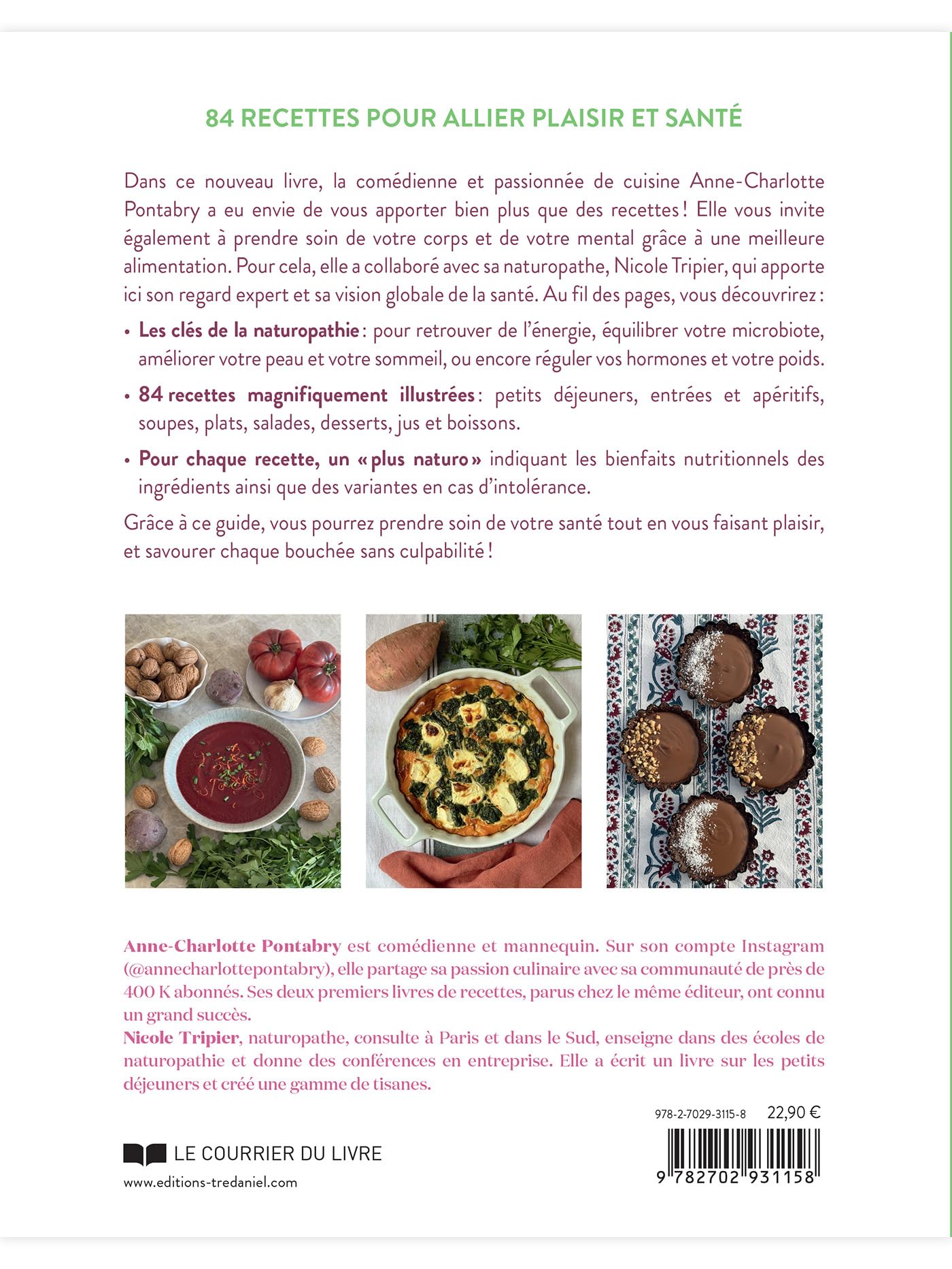 La naturopathie dans mes assiettes - 84 recettes simples, saines et savoureuses