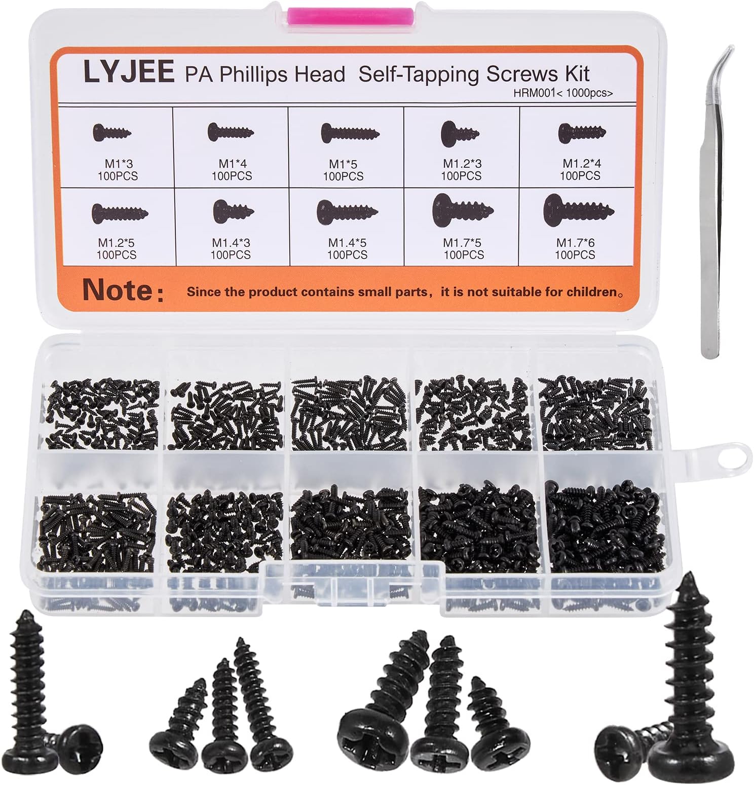 Mini Skater 23 Size Nickel Plating Tiny Eyeglass Screws Sunglass