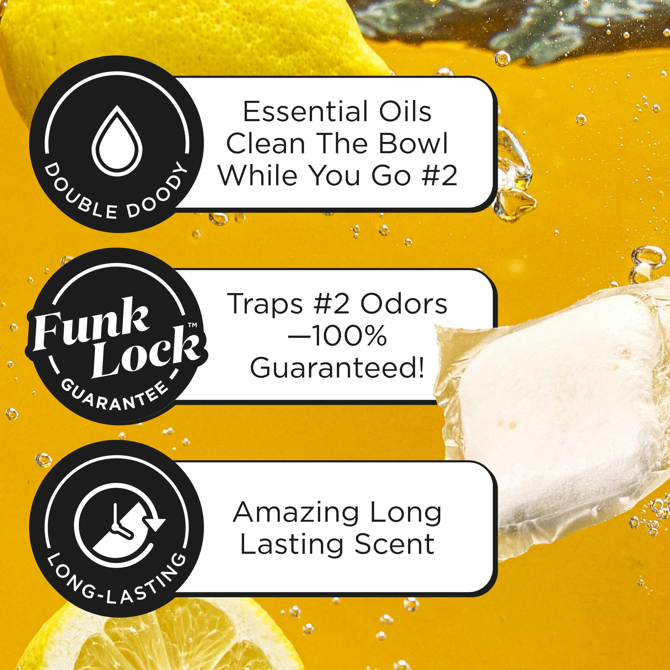 Poo-Pourri - Original Citrus, 20 Count Lemon, Bergamot