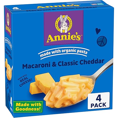 Annies Pasta con forma de conejito Macarrones con Queso