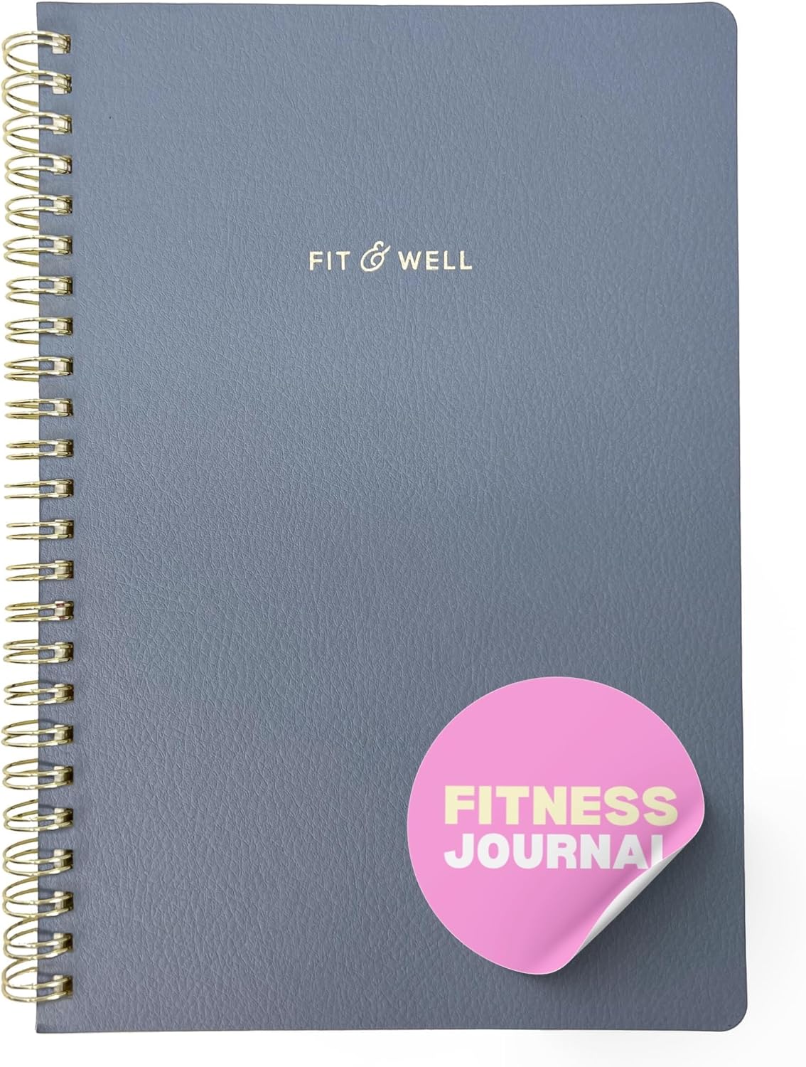 Kunitsa Co. Fitness Journal for Women – Track Workouts, Meals, and Weight Loss, Undated, Fits 120 Workouts, Dusty Blue, 6 x 8.5 Inches Kunitsa Co. Fitness Journal for Women – Track Workouts, Meals, and Weight Loss, Undated, Fits 120 Workouts, Dusty Blue, 6 x 8.5 Inches
