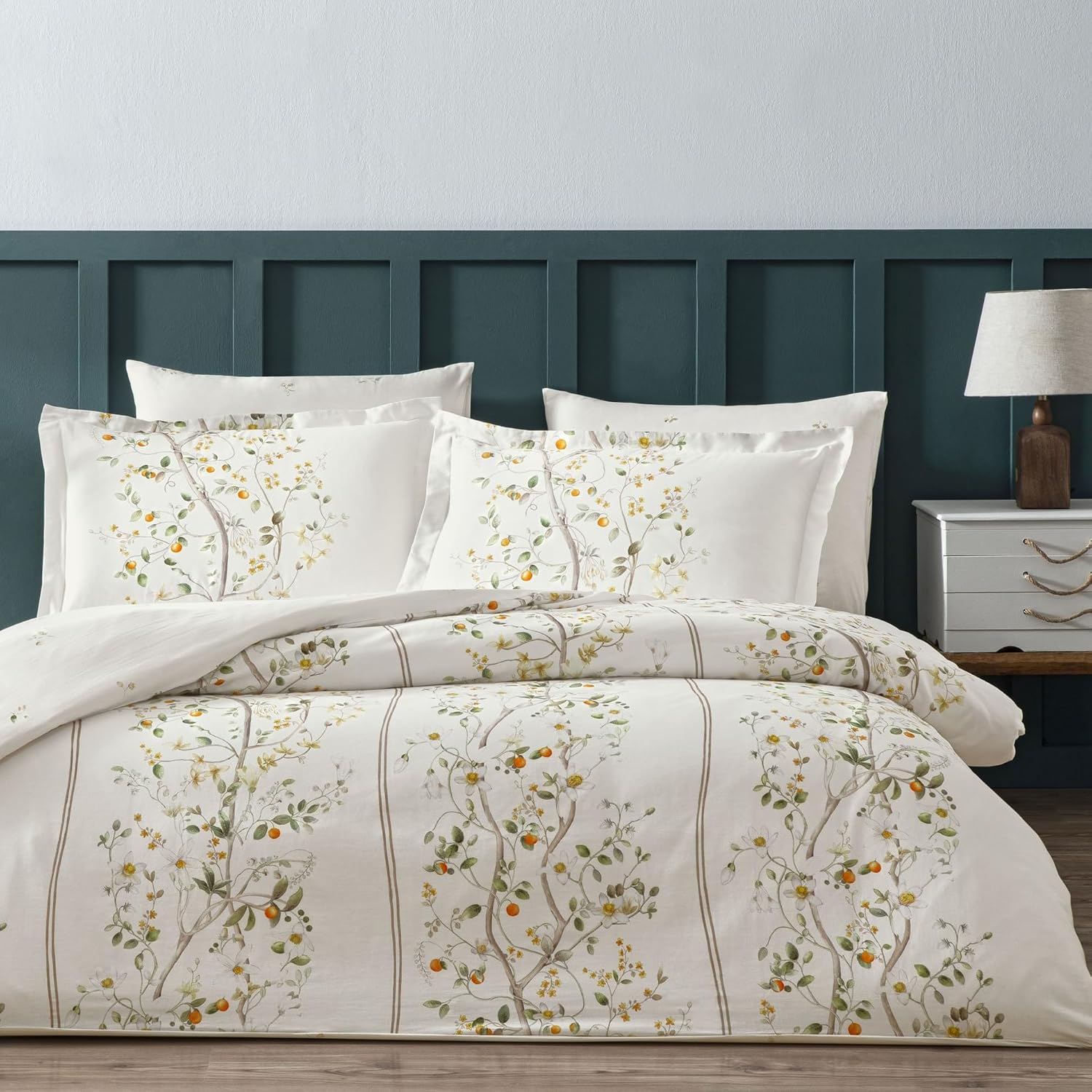 Linens Sc Kamquat Nevresim Takımı King Turuncu
