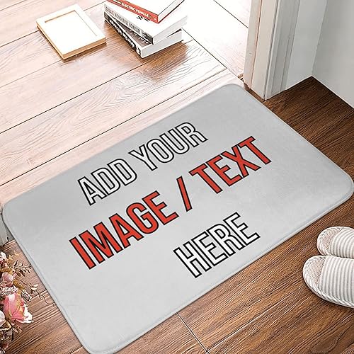 Miniatura 5 de Tapete de baño personalizado con imagen, logotipo, antideslizante, añade tu diseño, foto personalizable, tapete para puerta, regalo de inauguración