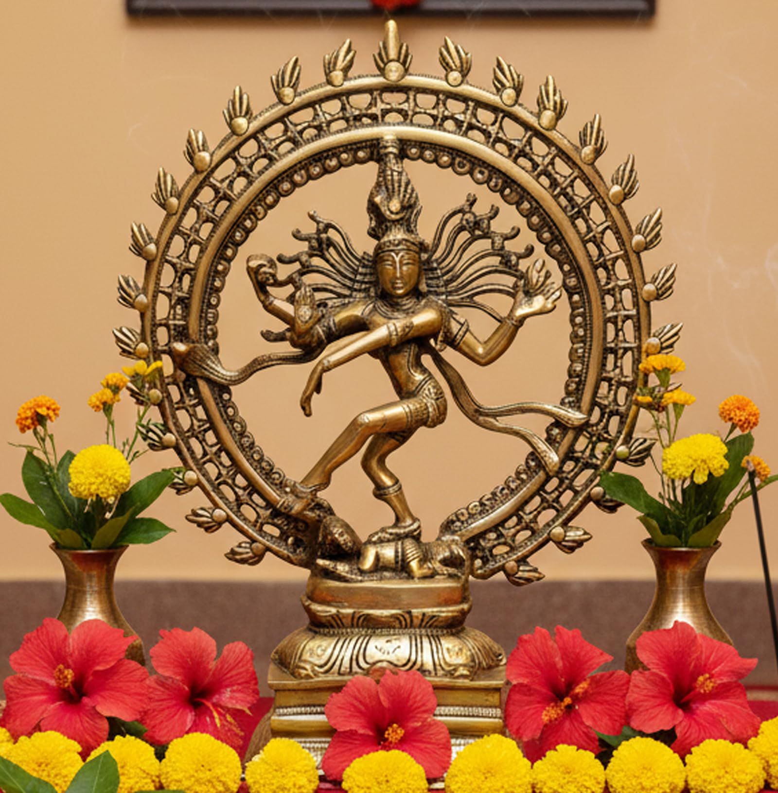 Esplanade Brass Natraj Statue Idol Sculpture Shiva - Nataraj The