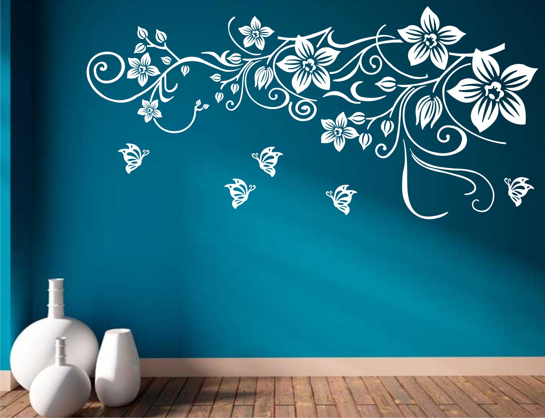 Heaven Decors Wallpaper for Bedroom Vine Wall Sticker Covering Area Size (62x103) Cm (B07BN222FL) Amazon Price History, Amazon Price Tracker