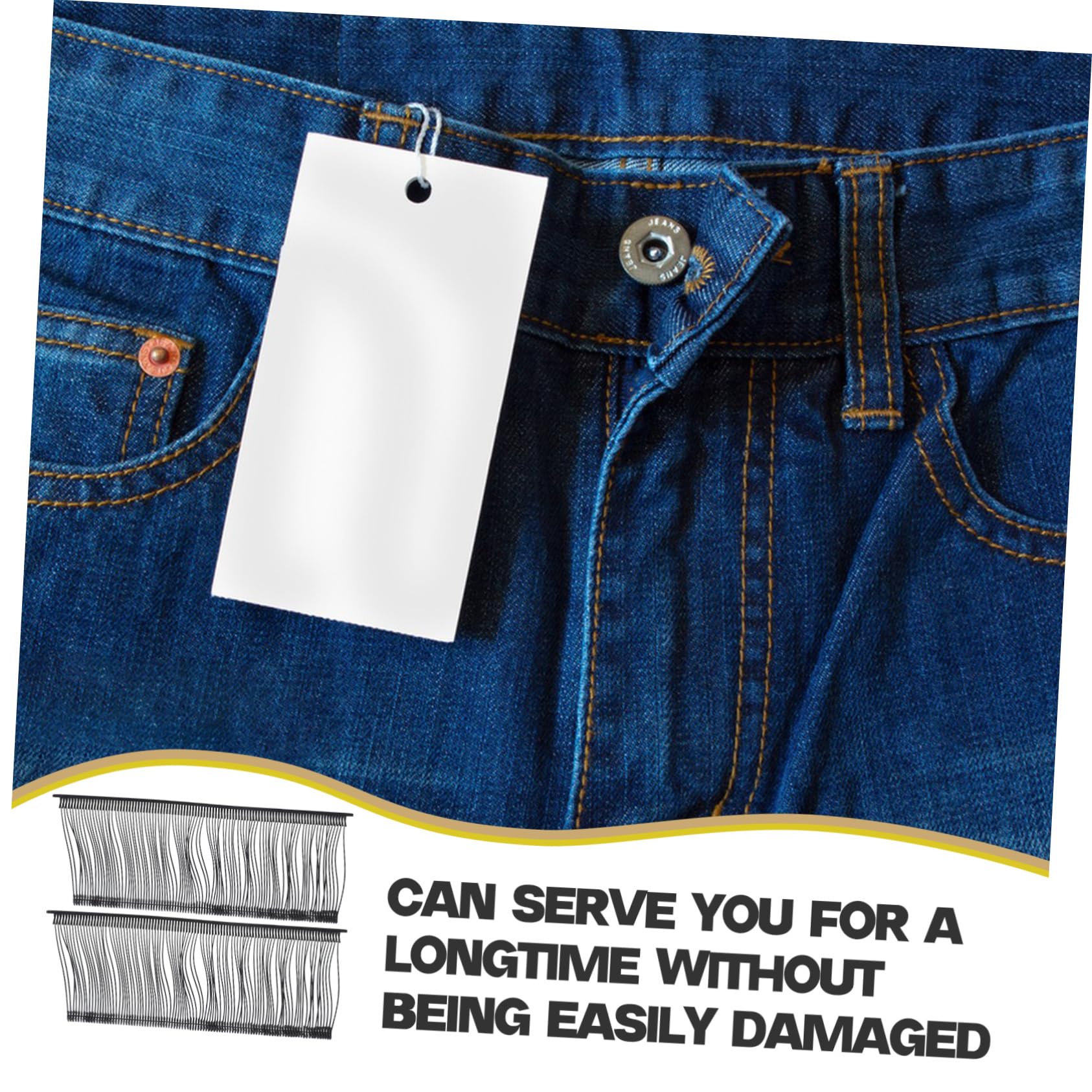 GARVALON 10000 Pcs Tag Fasteners Clothing Tag Attachments Tag Fastener Fasteners Refills Tagging Fasteners Mini Stitch Fasteners Tagging for Clothing Skirt Tag Barb Plastic Black