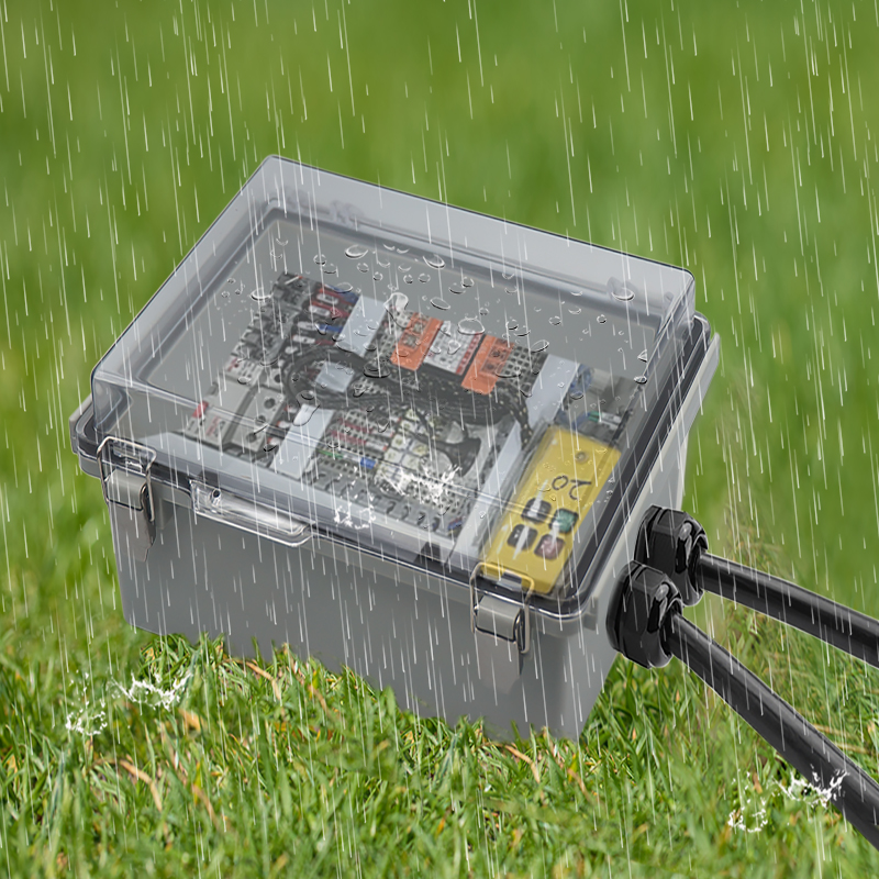 Zulkit Junction Box ABS Plastic Dustproof Waterproof IP65