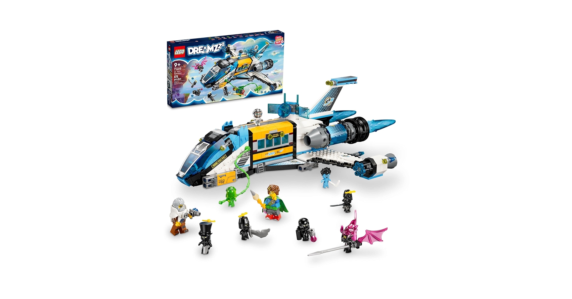 Amazon.com: LEGO DREAMZzz Mr. Oz's Spacebus 71460 Spaceship Toy