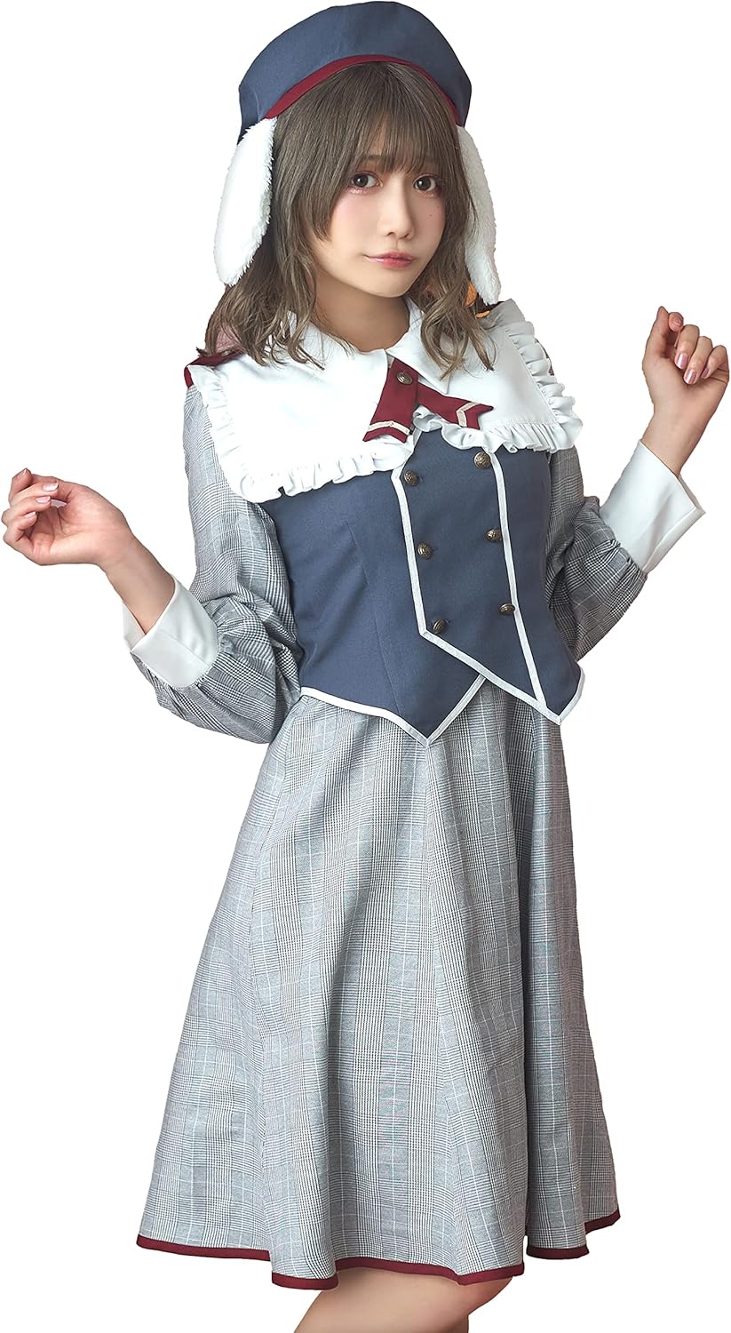 クリアストーン(Clearstone) ブリティッシュバニー コスプレ ハロウィン キャンパスグレー レディース グレー クリアストーン(Clearstone) ブリティッシュバニー コスプレ ハロウィン キャンパスグレー レディース グレー