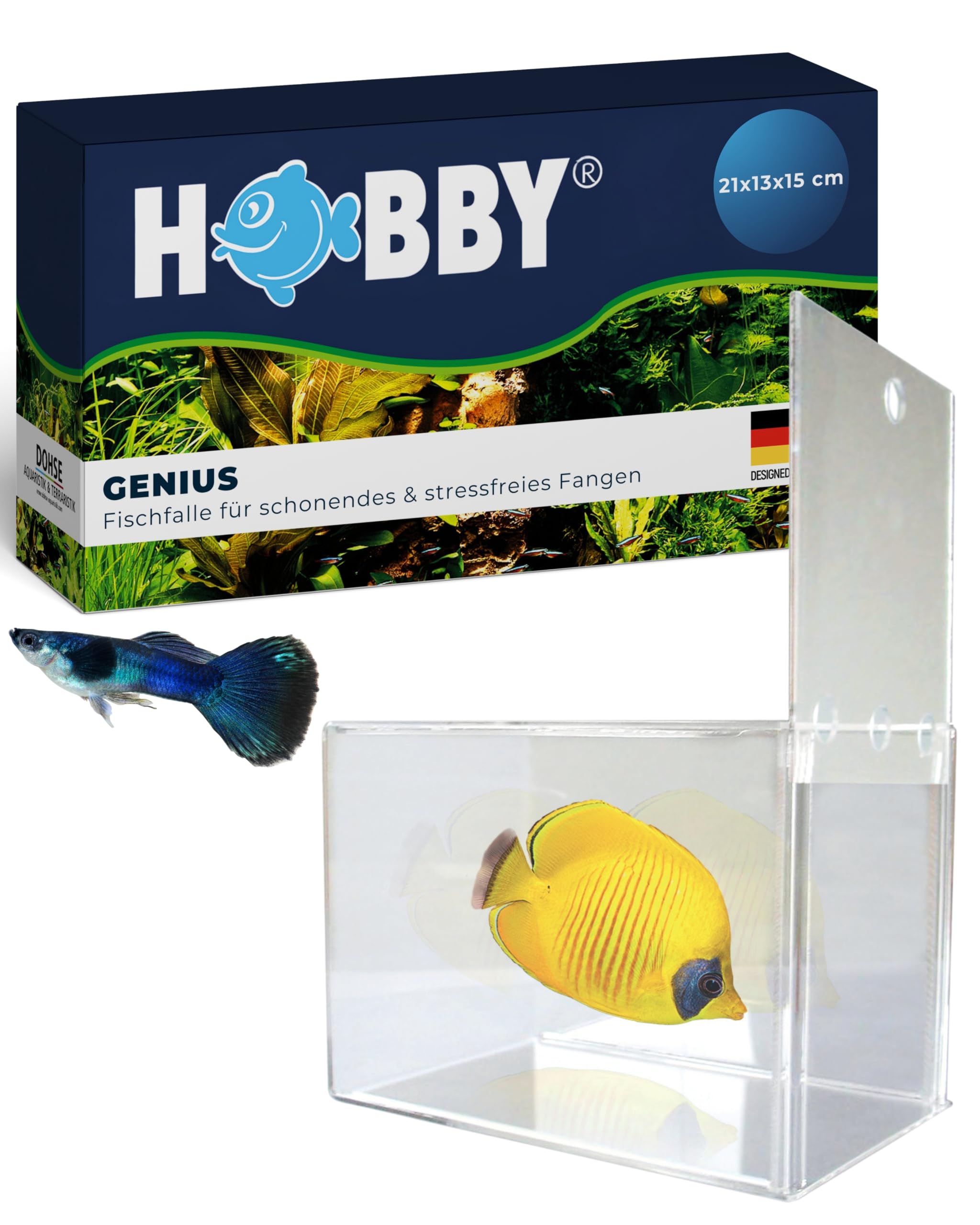 Hobby Fischfalle 61340 Genius, 21 x 13 x 15 cm