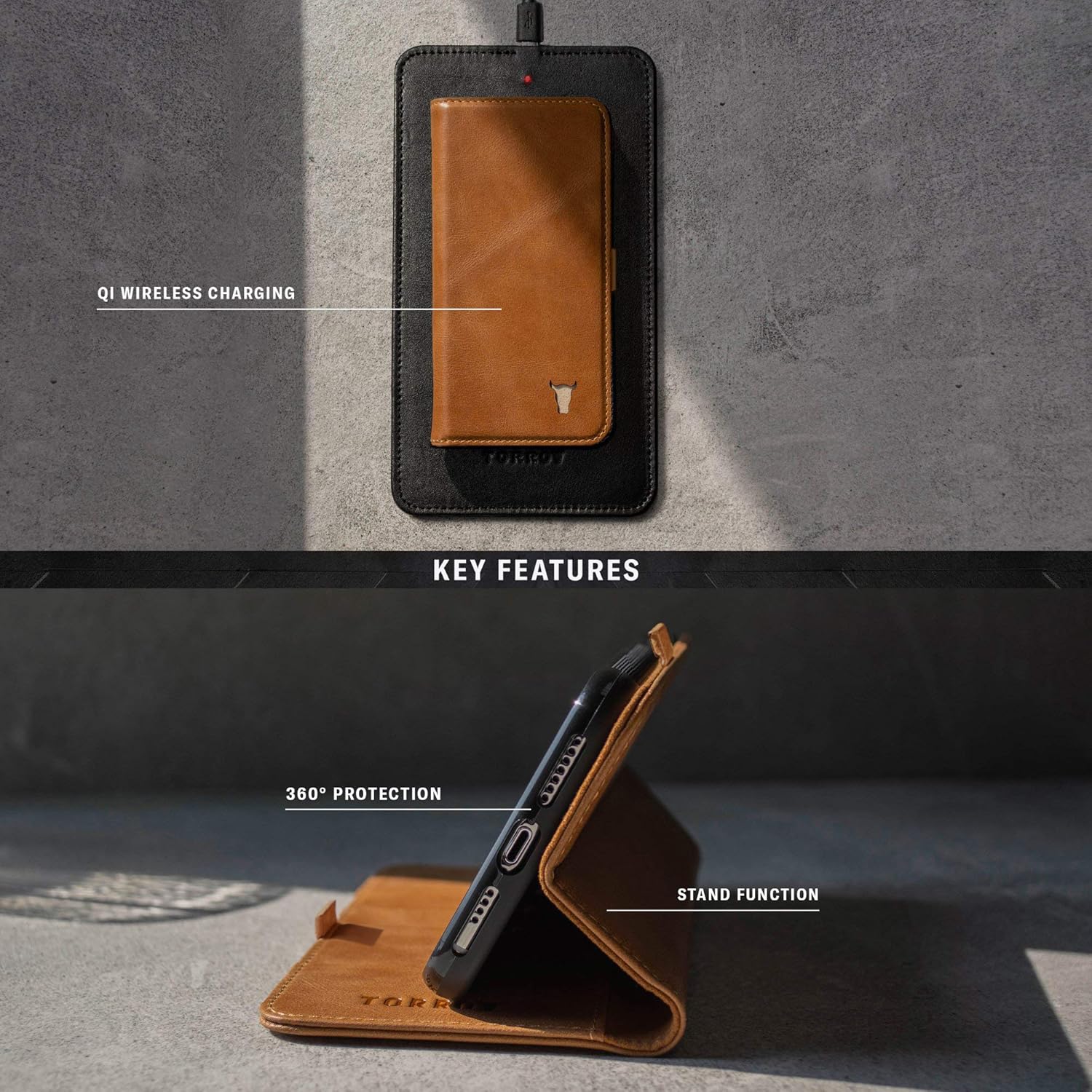 Limited Stock TORRO Cell Phone Case Compatible with Apple iPhone 11 Pro Max Genuine Quality Leather Flip Cover with [Card Slots] [Horizontal Viewing Stand] [Durable Frame] 6.5 Inch 2019 Release (Tan)
