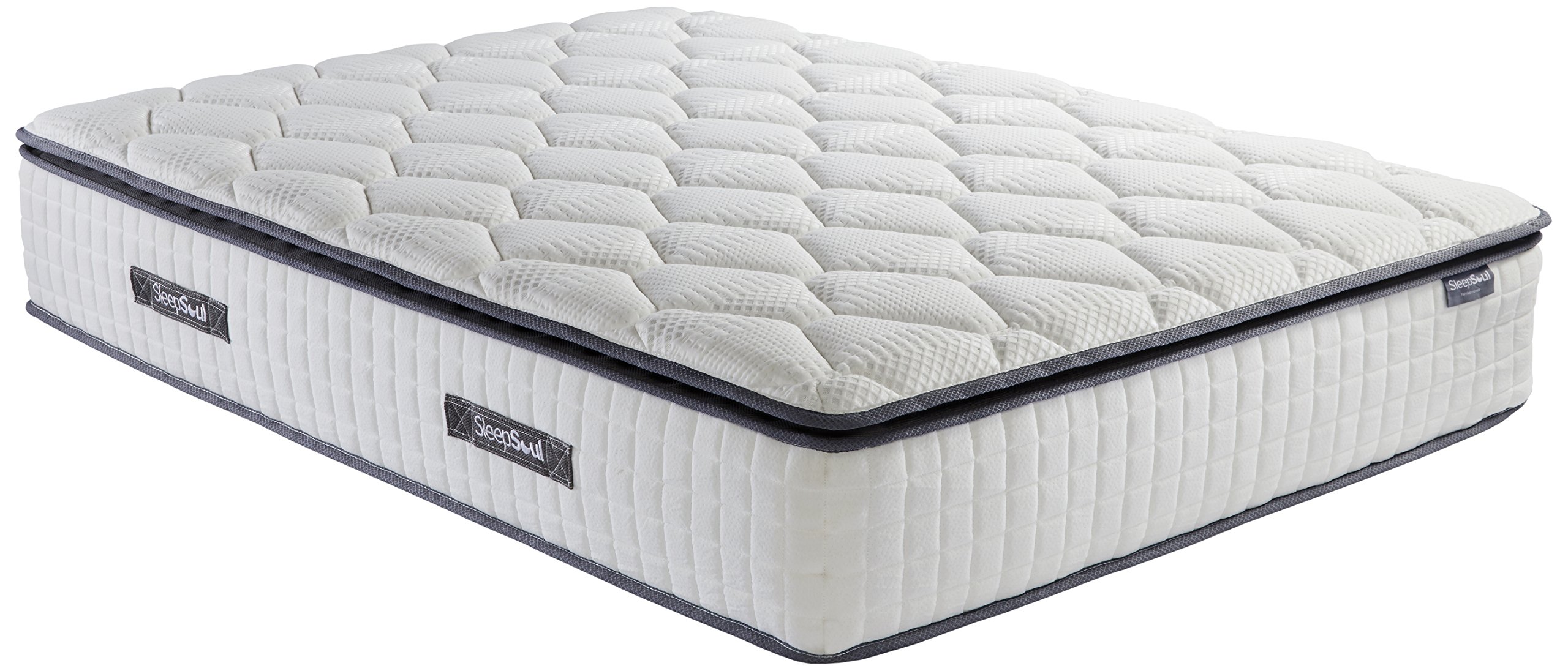 Sleepsoul Bliss 800 Pocket Memory Pillow Top Mattress - Single