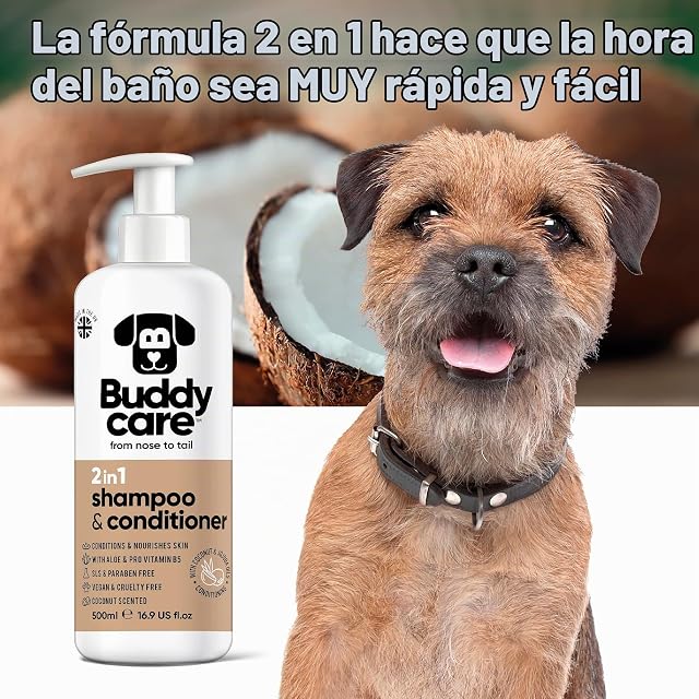 Foto 3 de 8 de Buddycare Champú y acondicionador para Perros