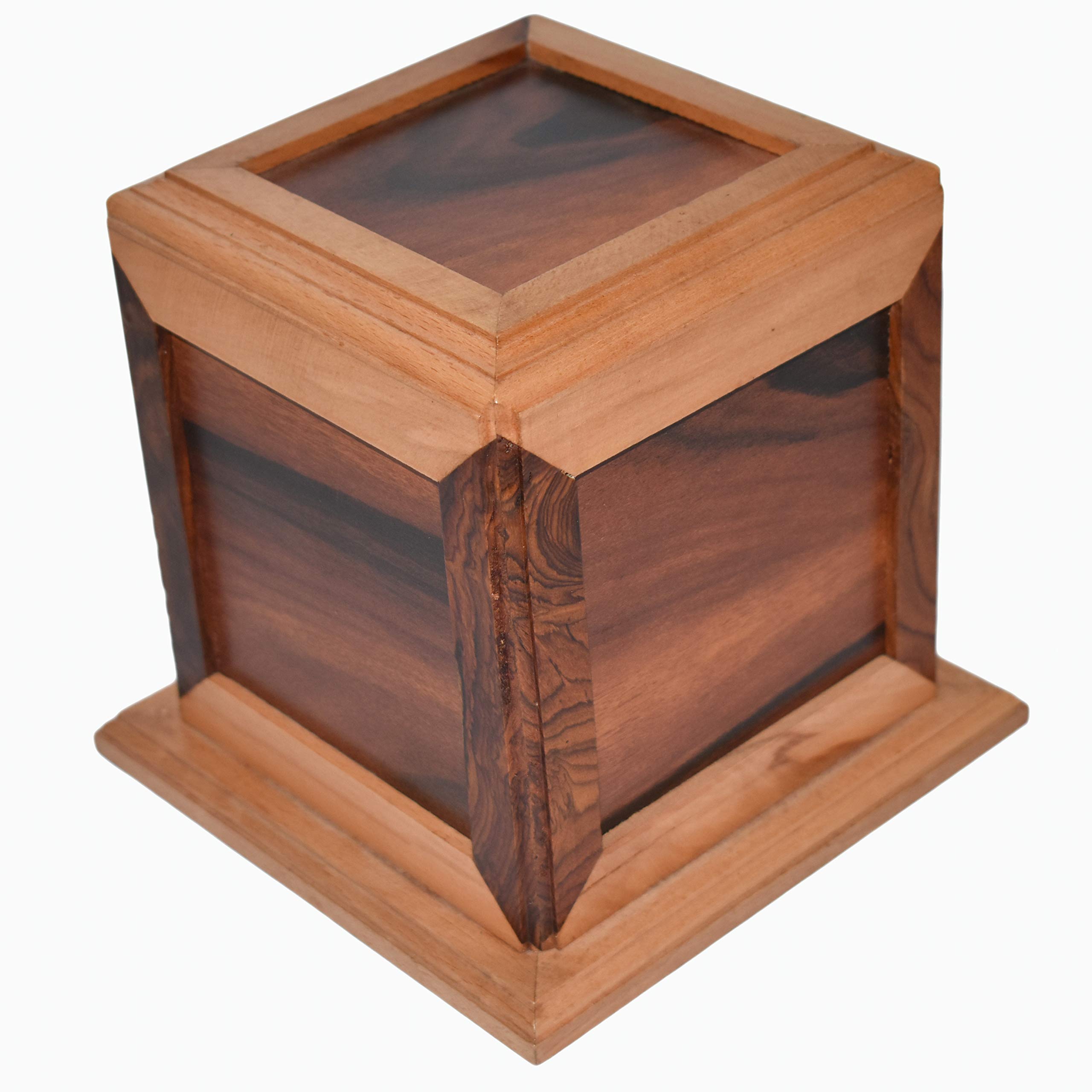 Urna In Legno Palissandro Per Ceneri - Adulti Grande 27x15x15 Cm