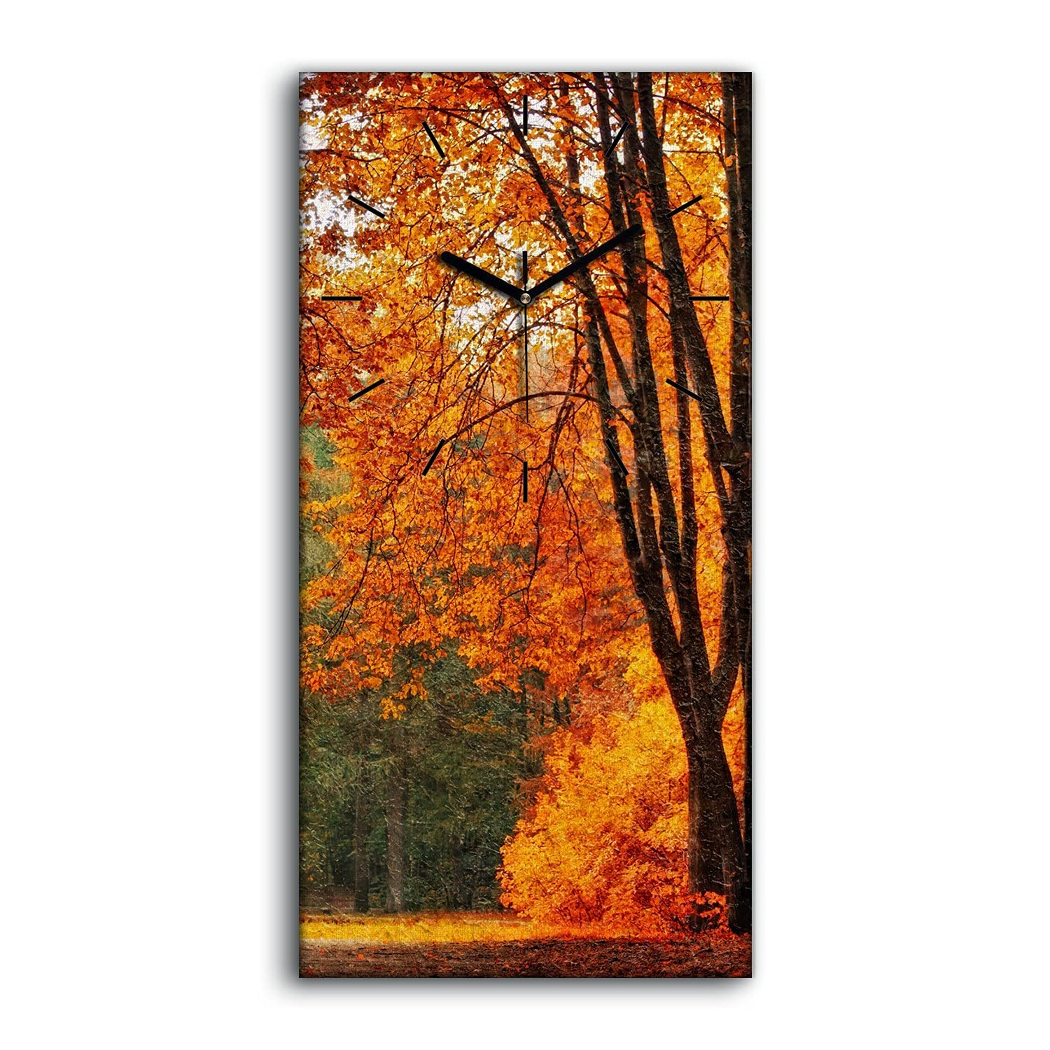 Horloge sur Toile sans Tic-tac Horloge Silencieuse Chambre Salon